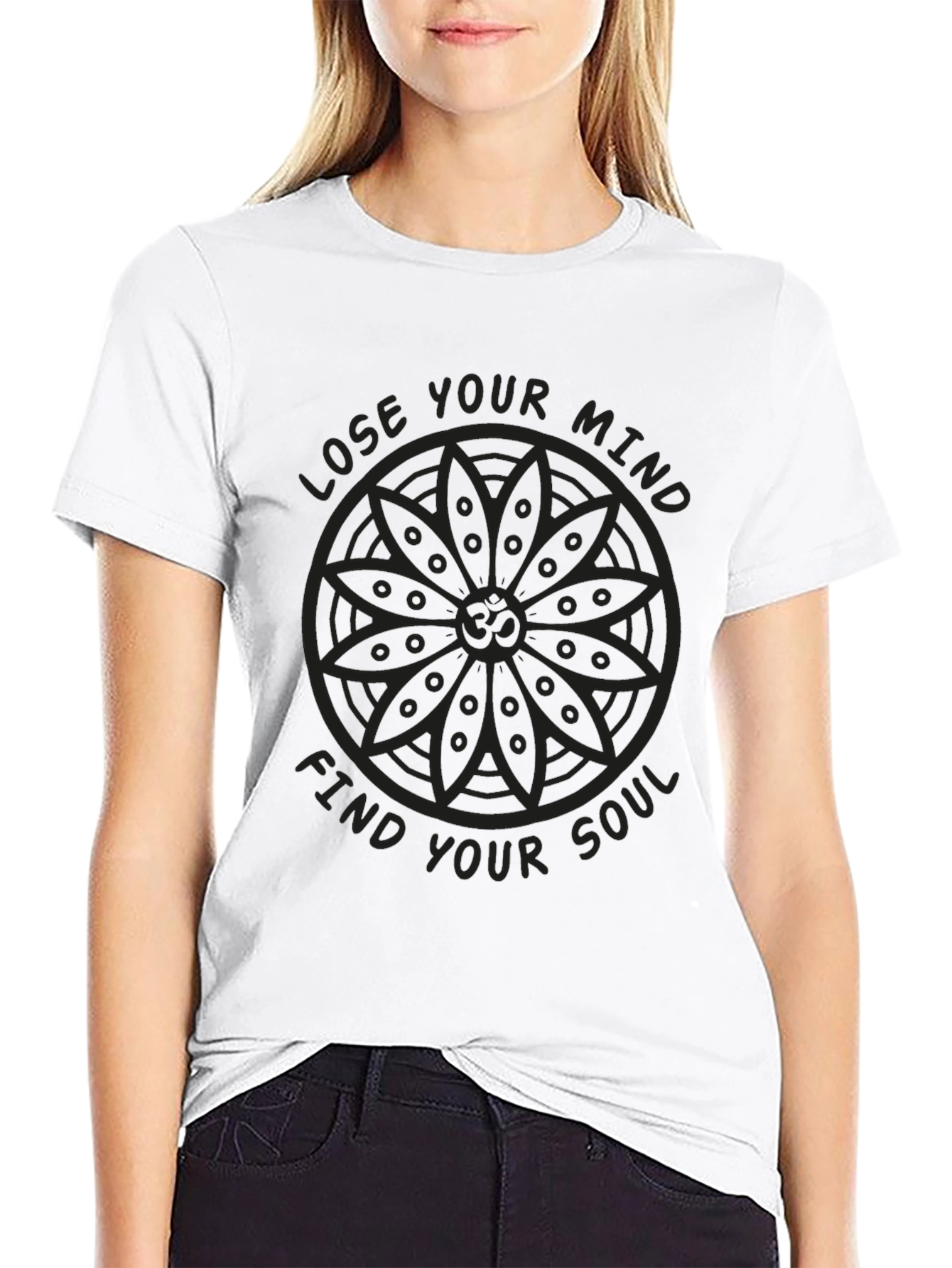 Lose Your Mind Find Your Soul Black T-Shirt