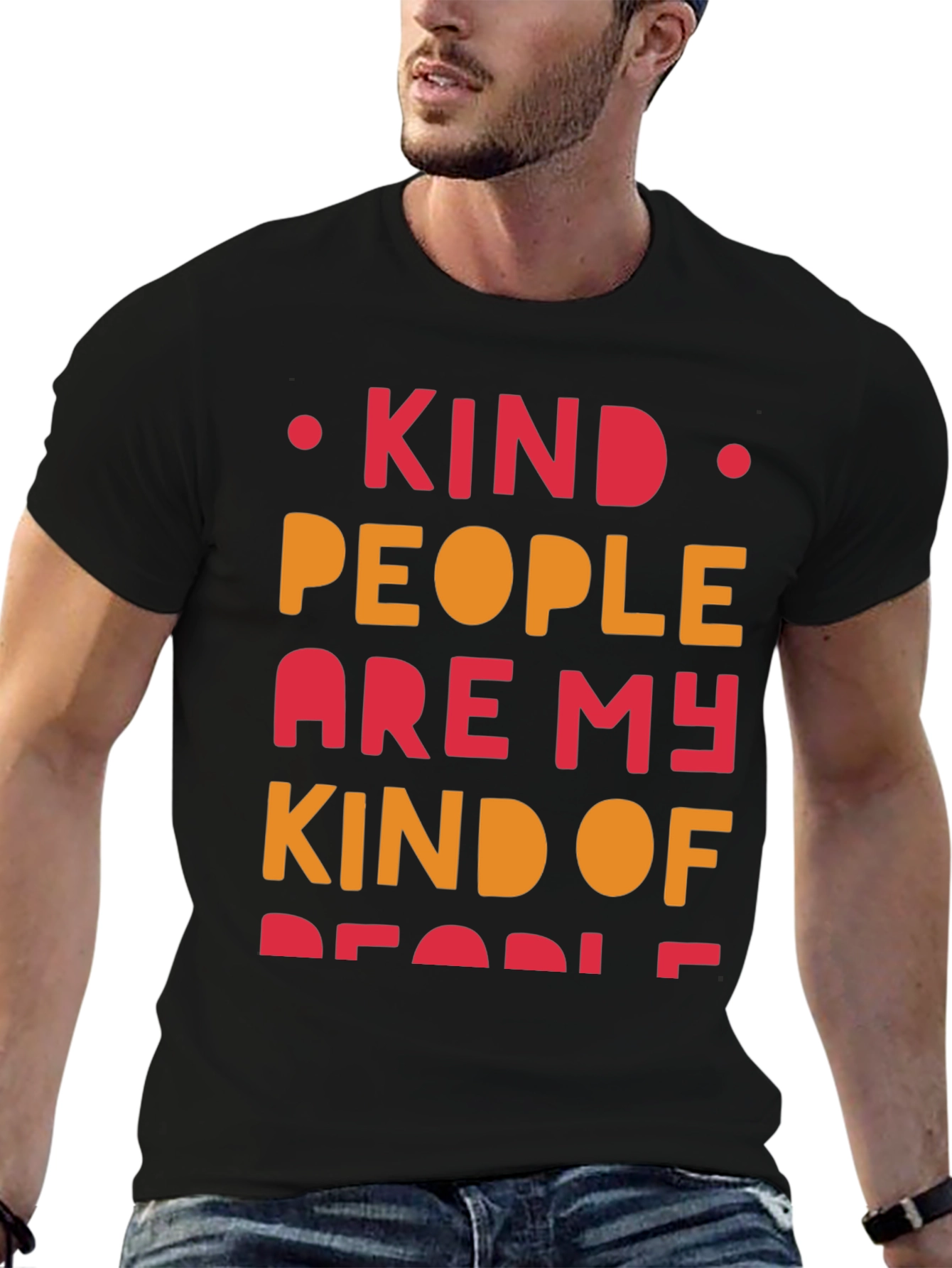 Kind People Graphic Tee - Positive Message T-Shirt