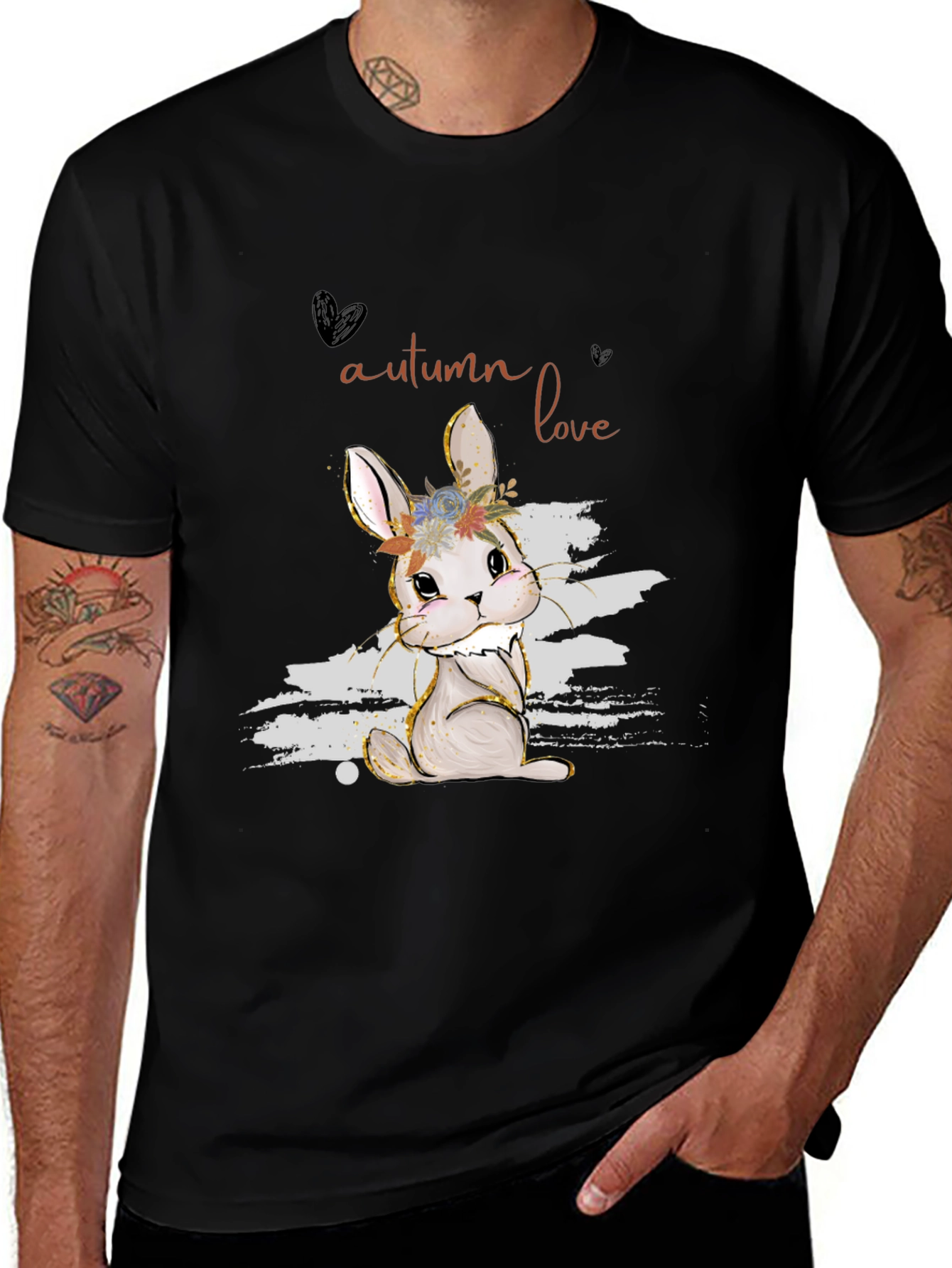 Autumn Love Bunny T-Shirt