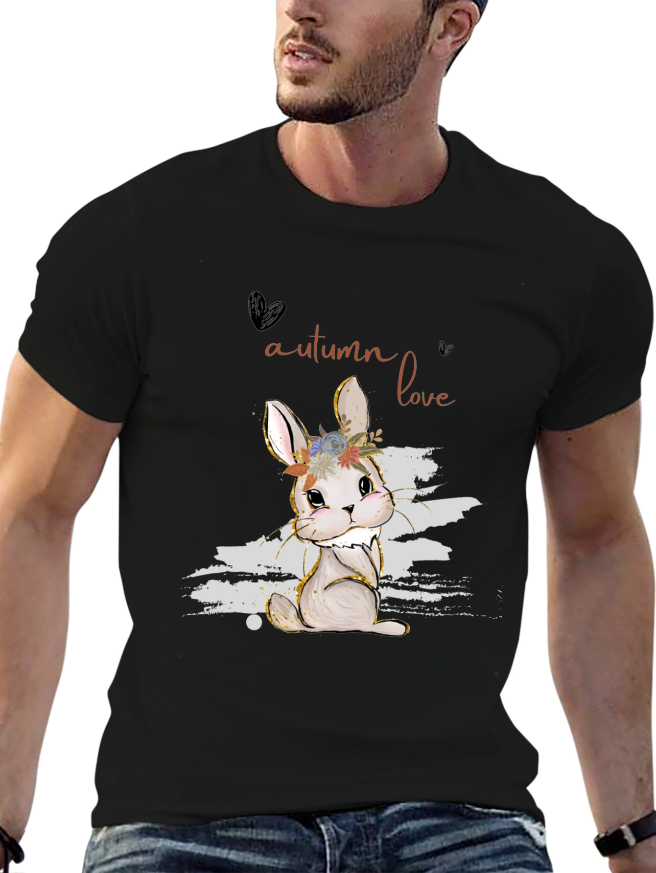 Autumn Love Bunny T-Shirt
