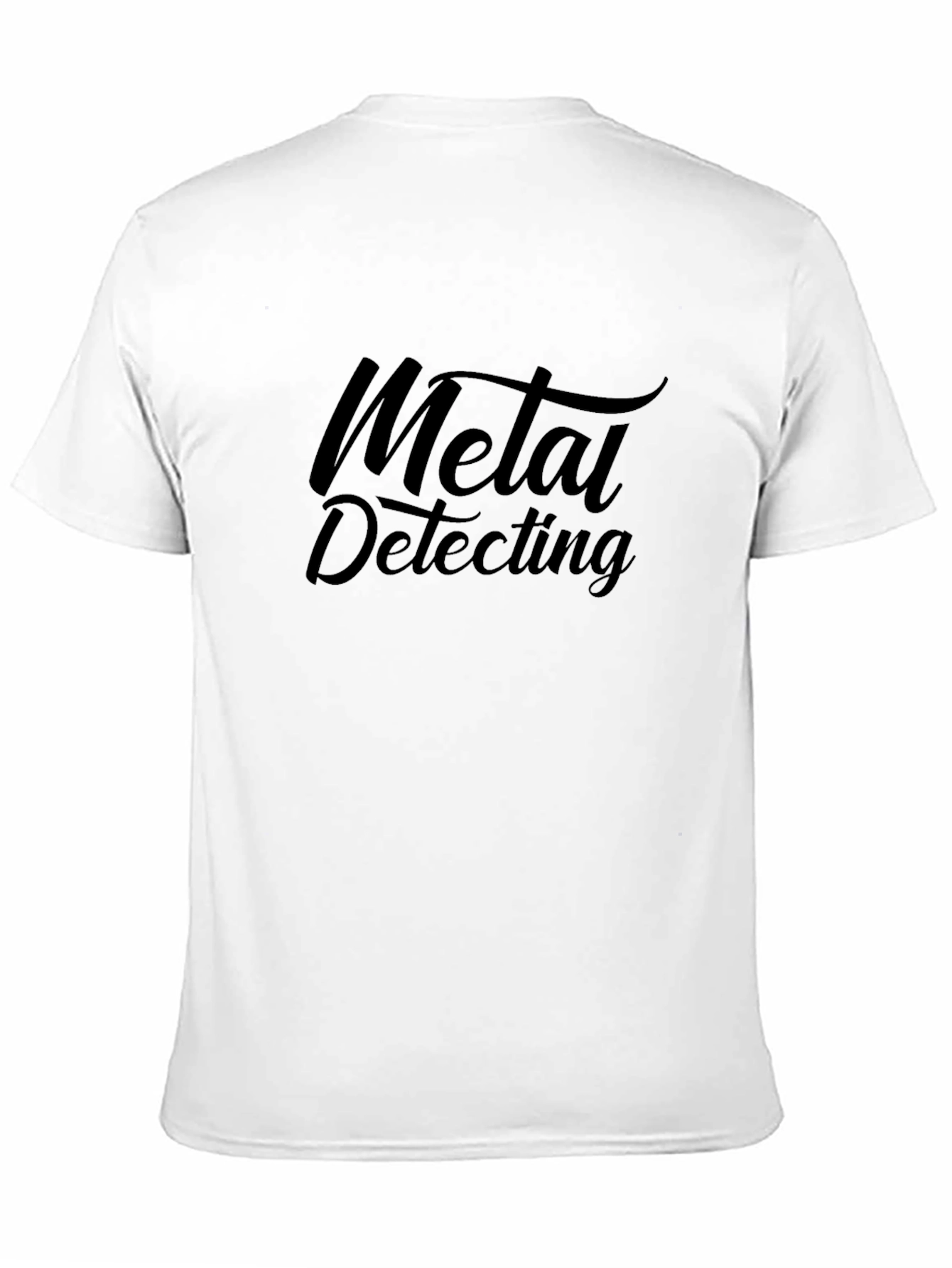 Metal Detecting Black T-Shirt