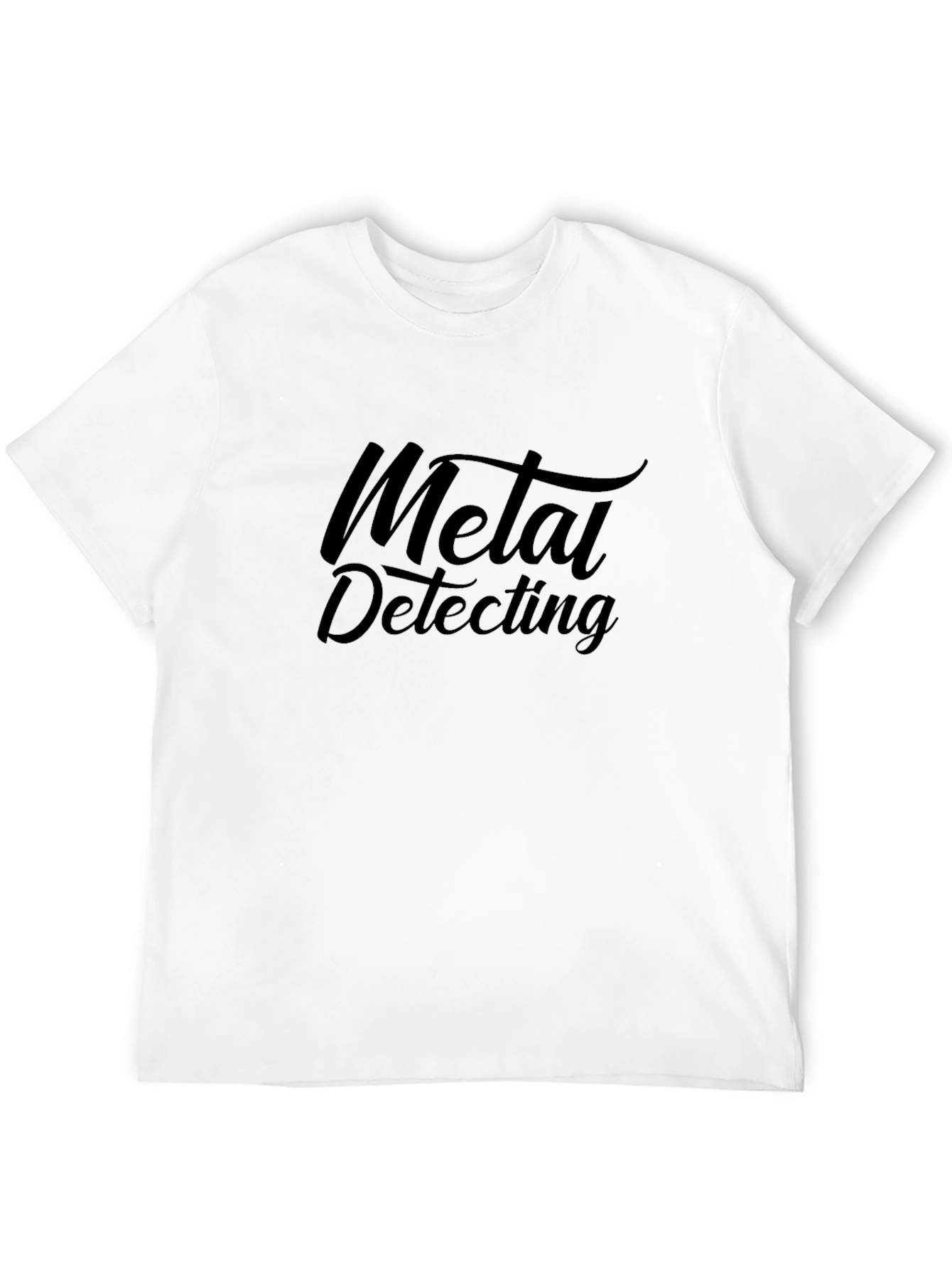 Metal Detecting Black T-Shirt