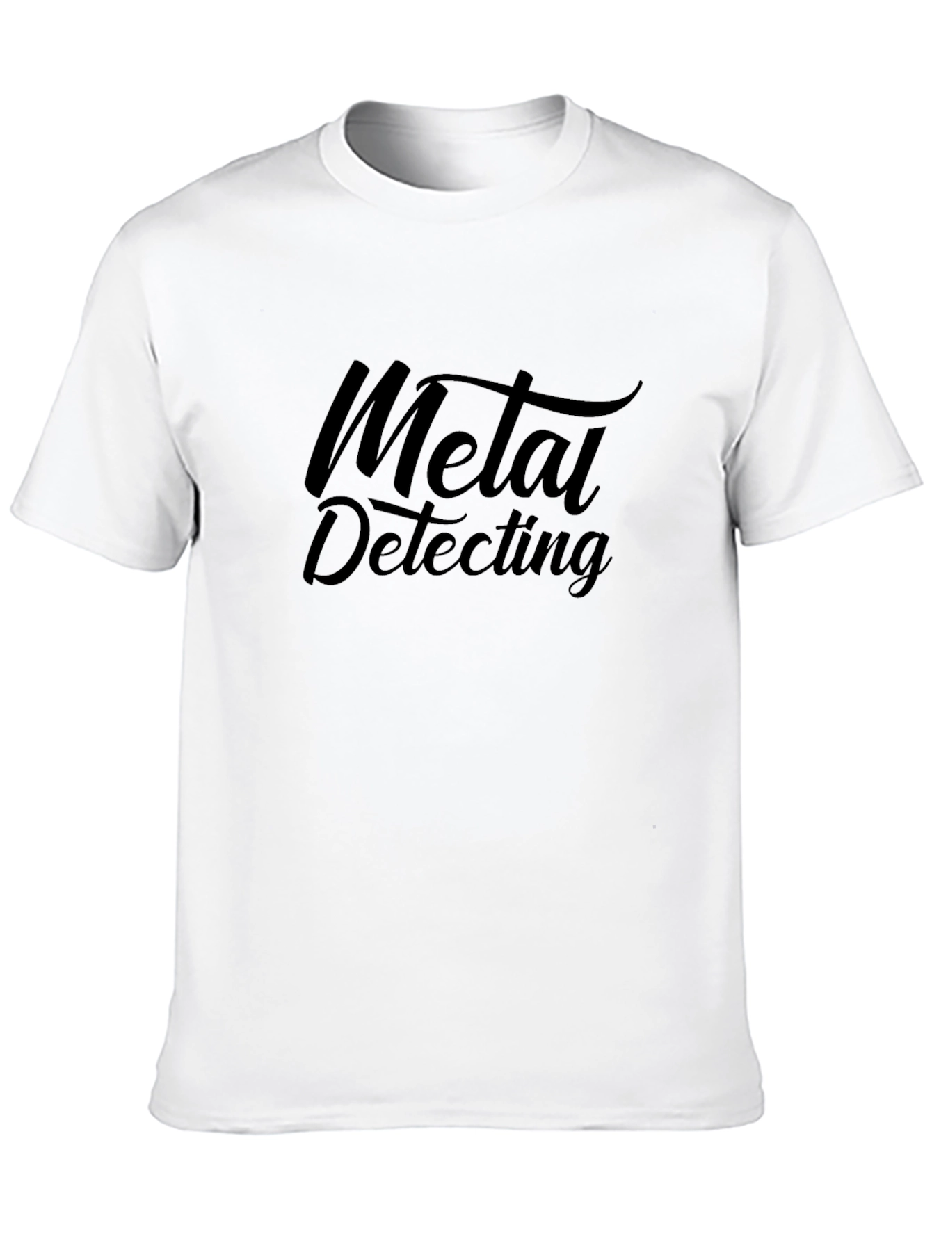 Metal Detecting Black T-Shirt
