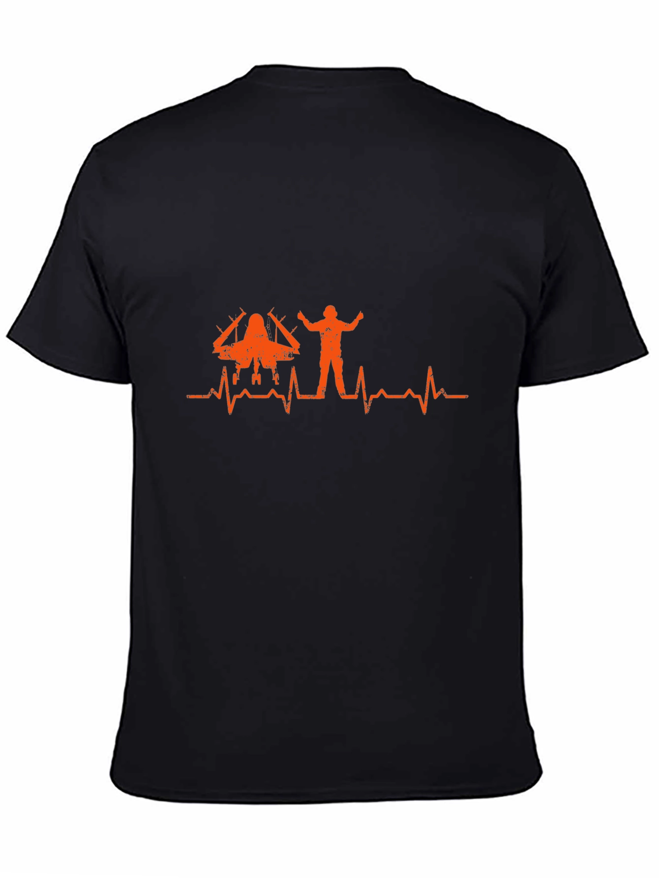 Pilot Heartbeat T-Shirt - Aviation Inspired Tee