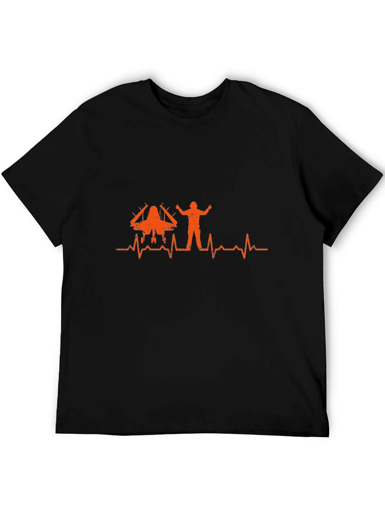 Pilot Heartbeat T-Shirt - Aviation Inspired Tee