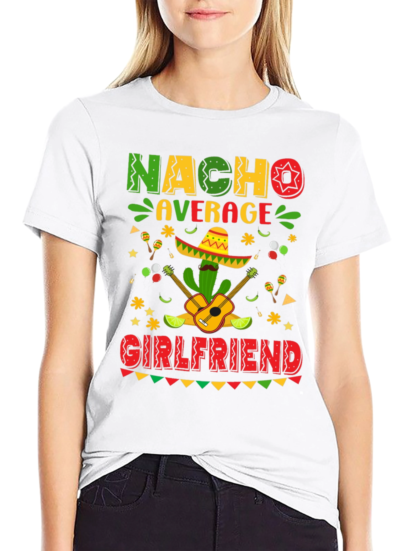 Nacho Average Girlfriend Cinco De Mayo T-Shirt