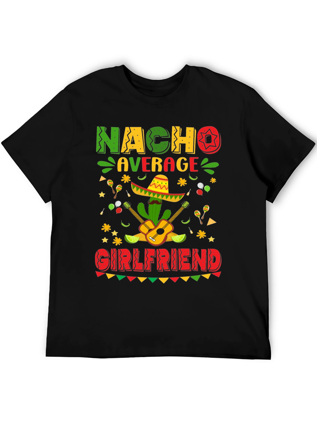 Nacho Average Girlfriend Cinco De Mayo T-Shirt