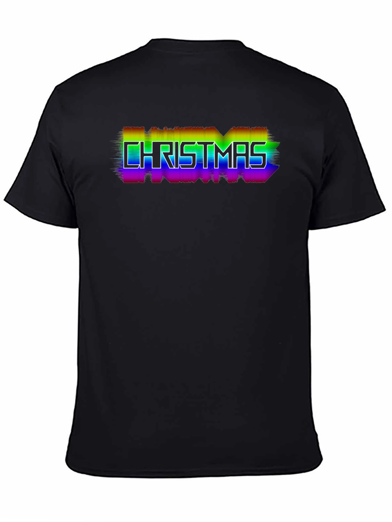 Rainbow Christmas T-Shirt - Festive Holiday Style