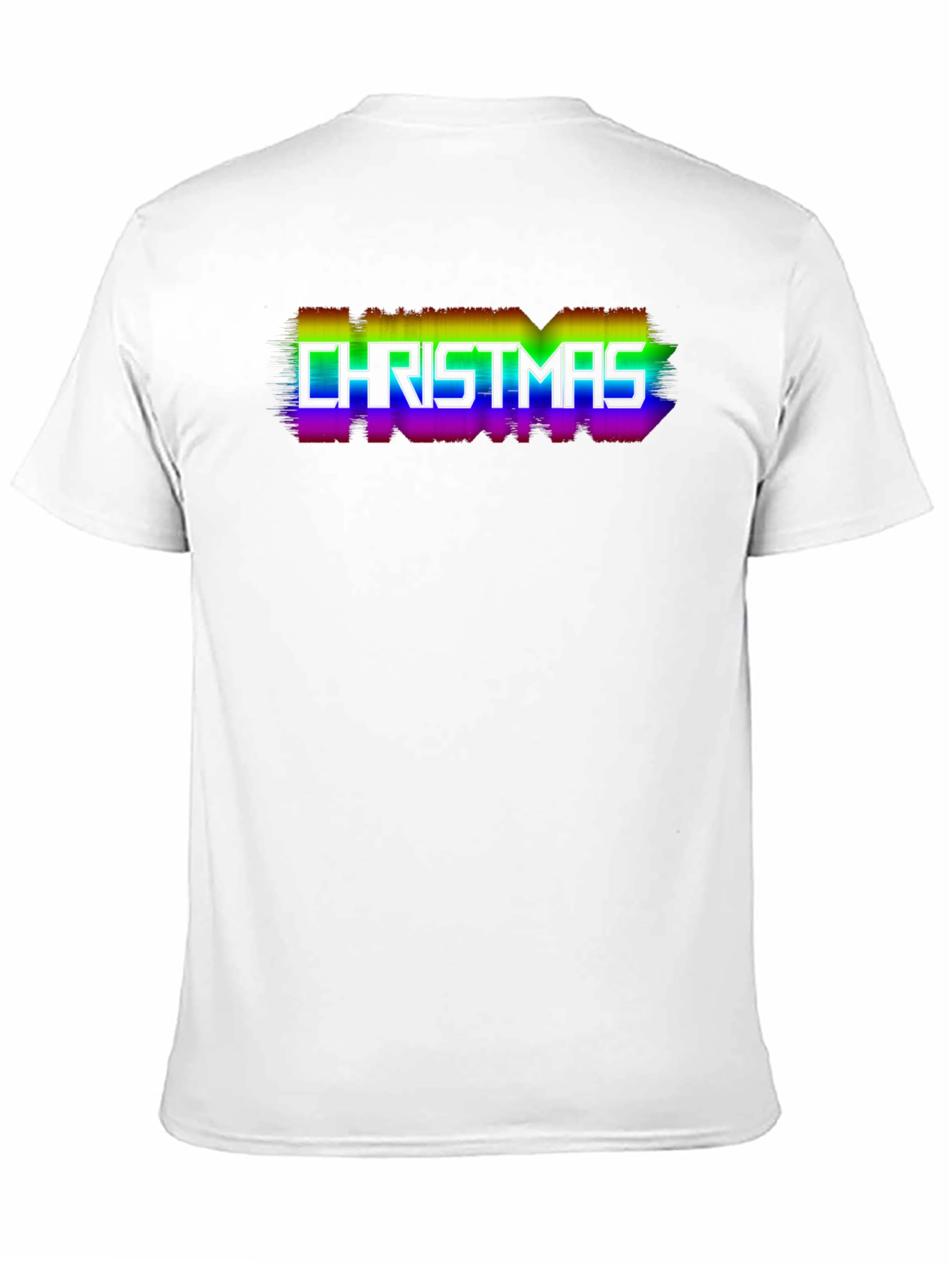 Rainbow Christmas T-Shirt - Festive Holiday Style
