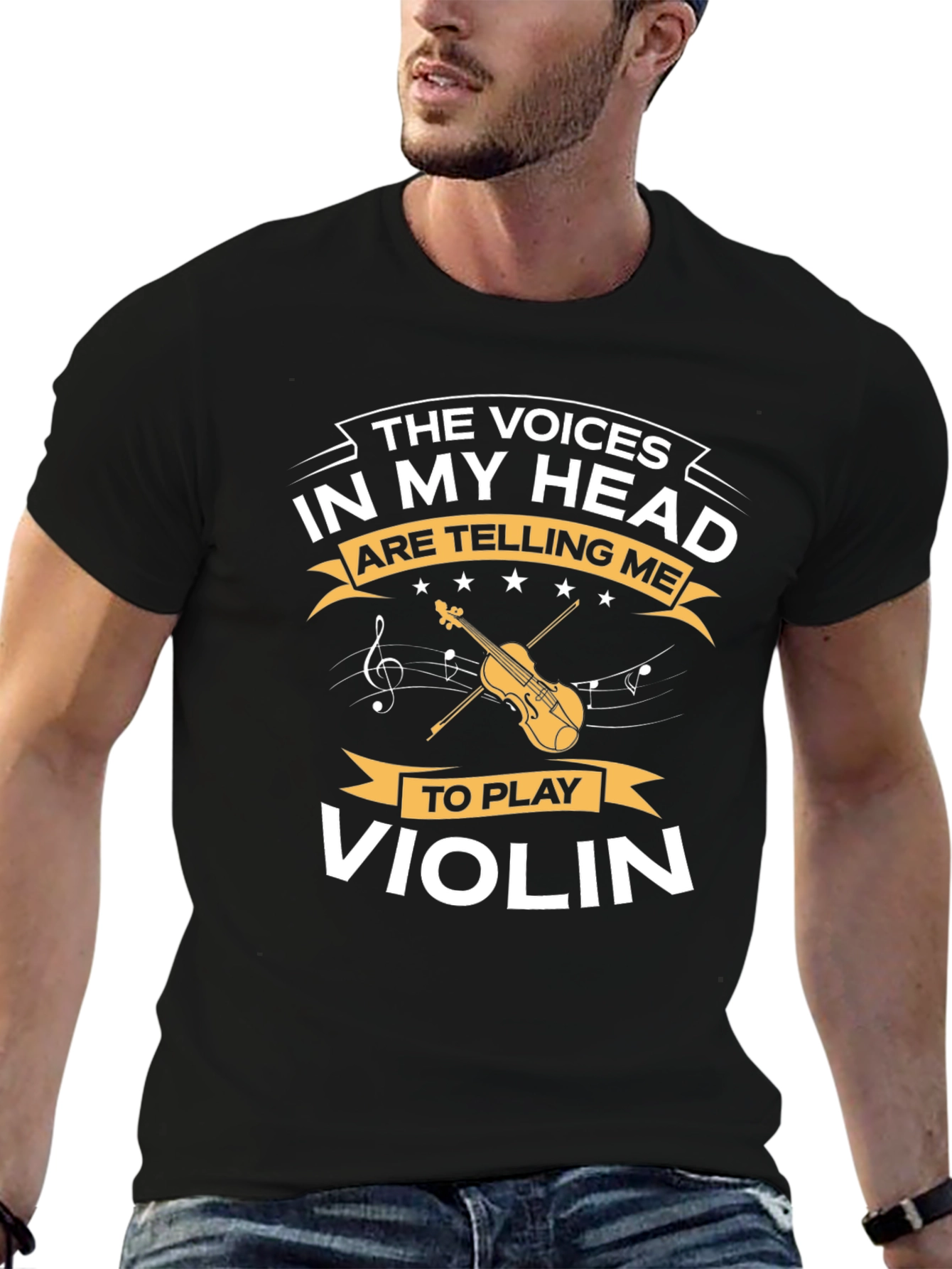 The Voices In My Head Violinist T-Shirt