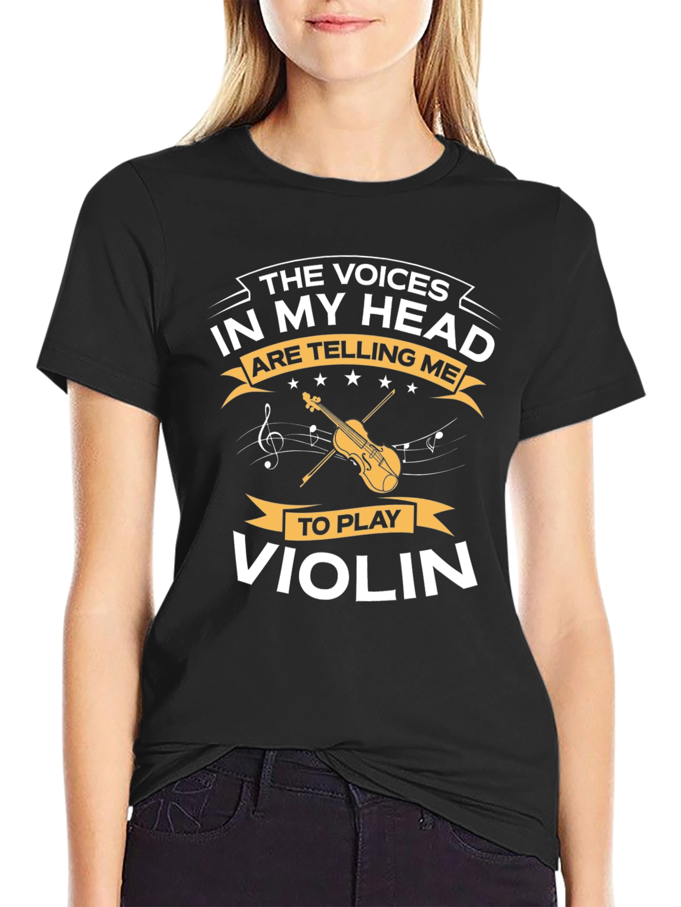 The Voices In My Head Violinist T-Shirt