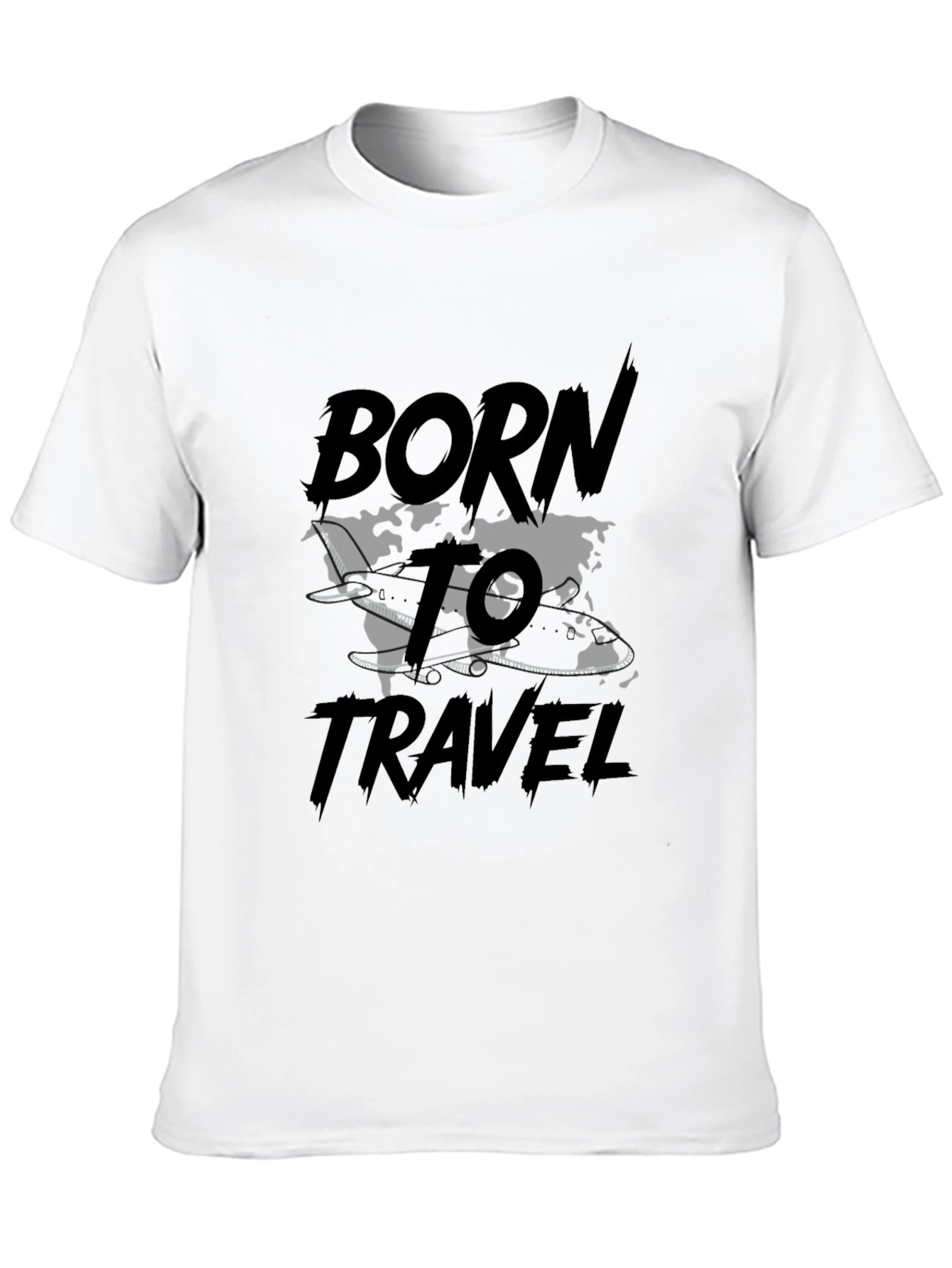 Born to Travel T-Shirt - Wanderlust Design