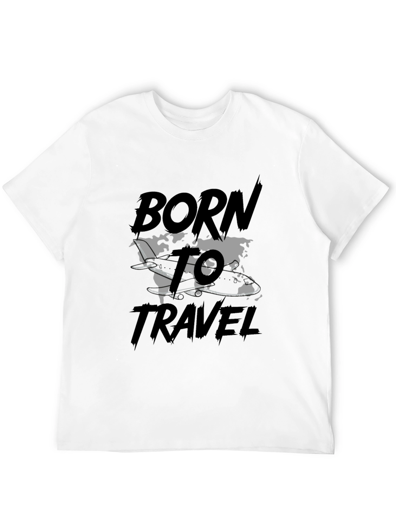 Born to Travel T-Shirt - Wanderlust Design