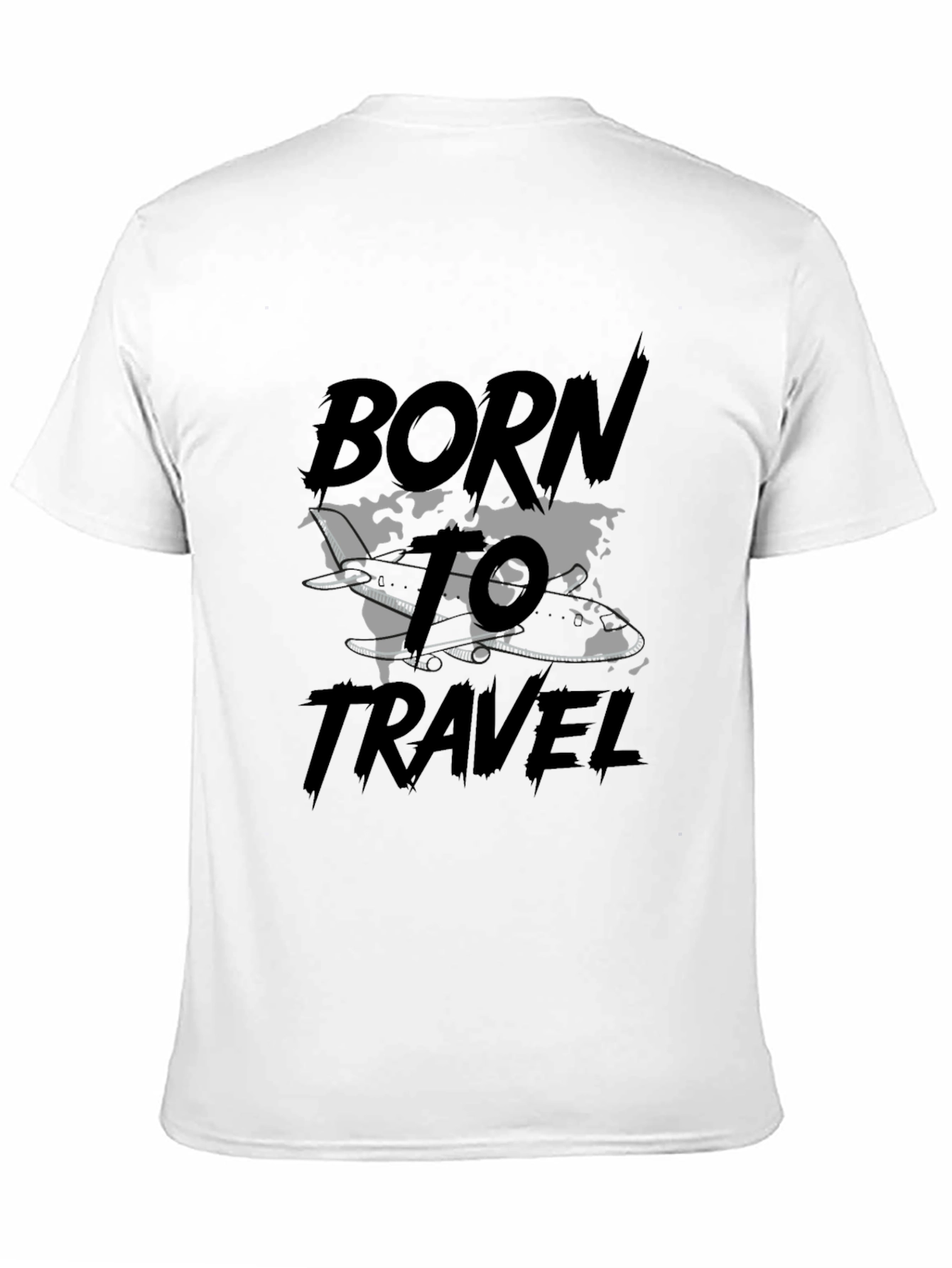 Born to Travel T-Shirt - Wanderlust Design