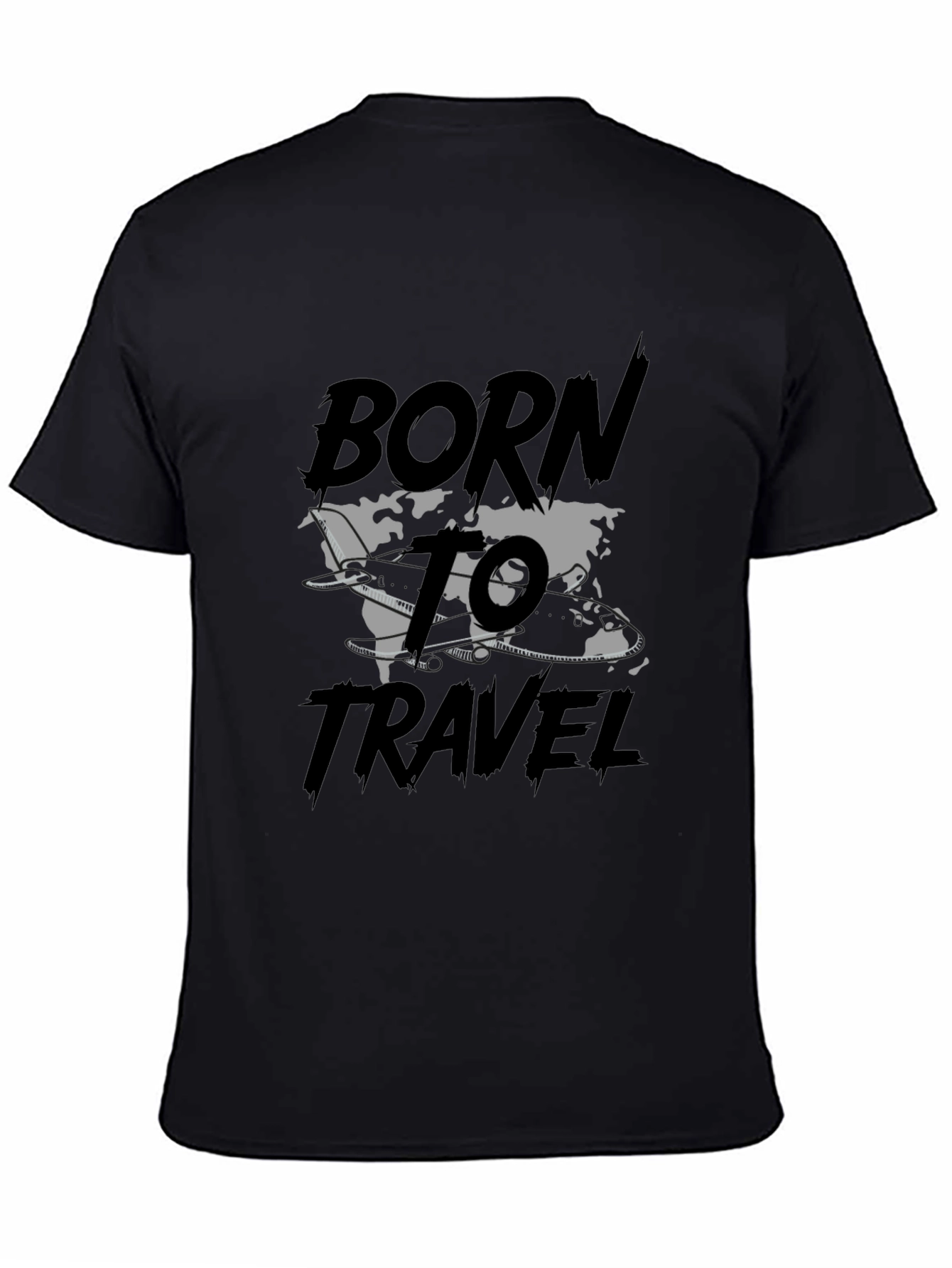 Born to Travel T-Shirt - Wanderlust Design