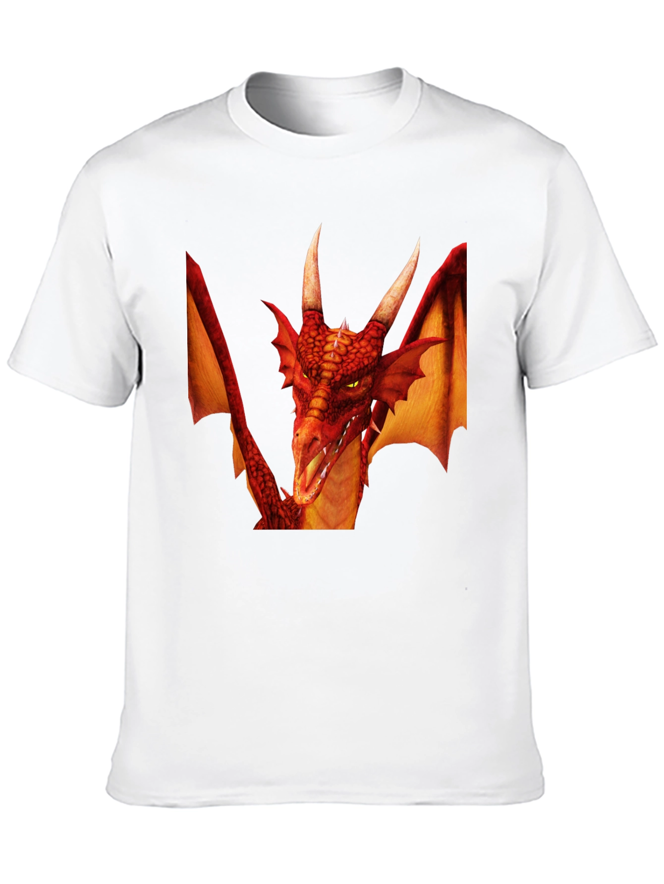 Dragon Graphic Tee - Fantasy Creature Shirt