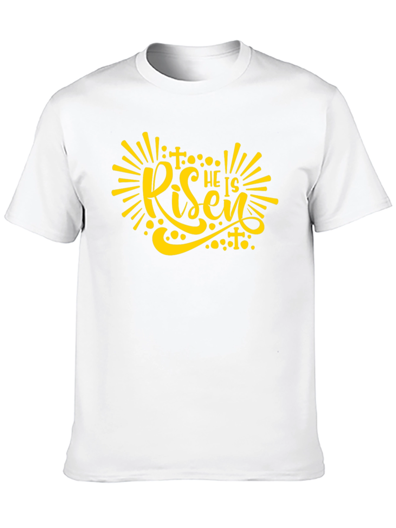 He is Risen T-Shirt Easter Christian Tee