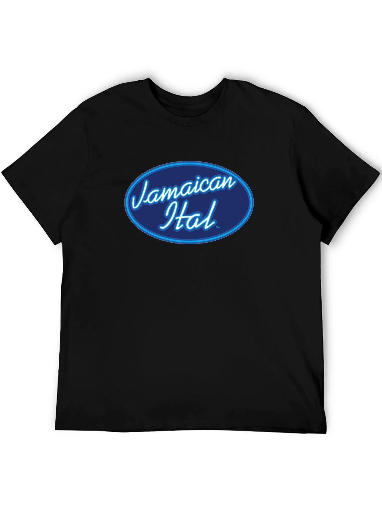 Jamaican Ital T-Shirt - Black Cotton Blend