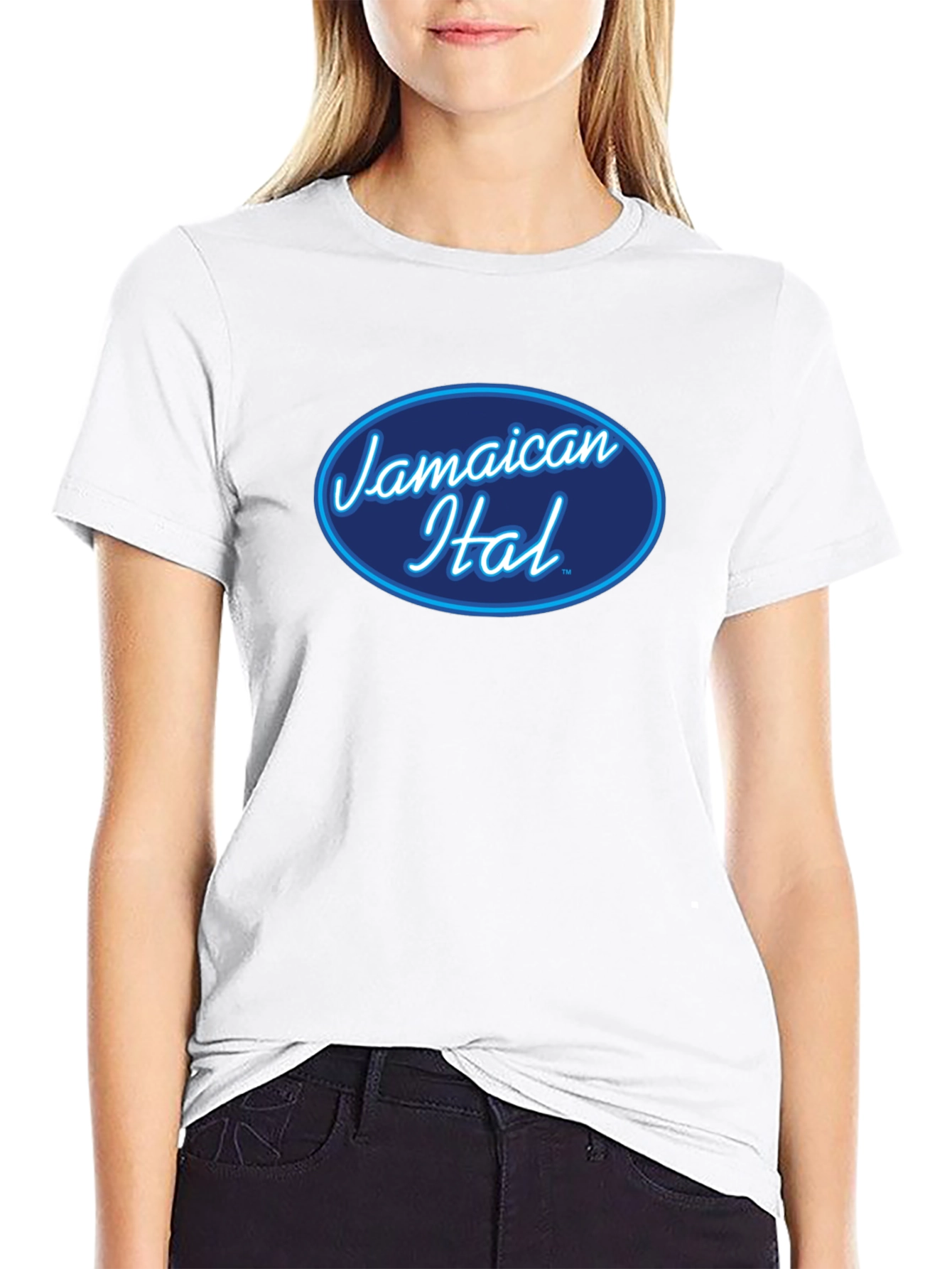Jamaican Ital T-Shirt - Black Cotton Blend