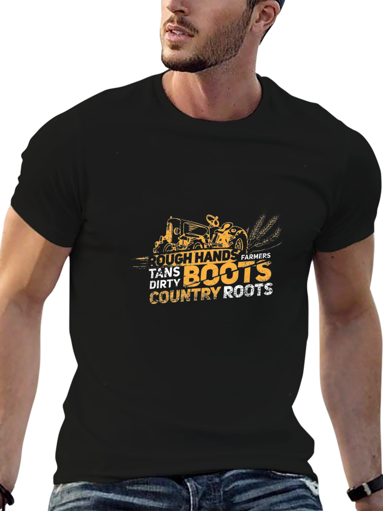 Rough Hands Farmers Graphic T-Shirt