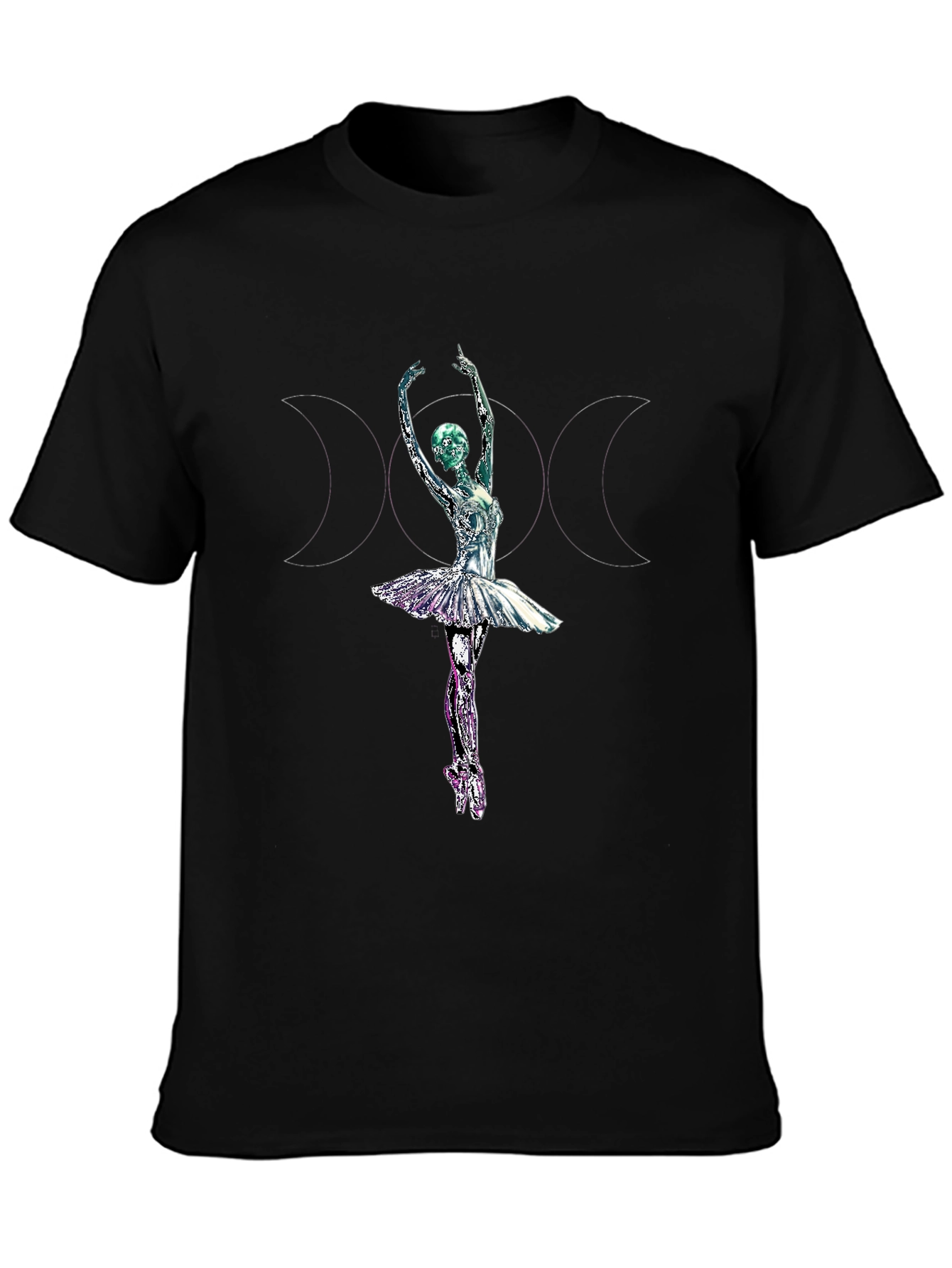 Ballerina Graphic Tee - Unique Dance Shirt