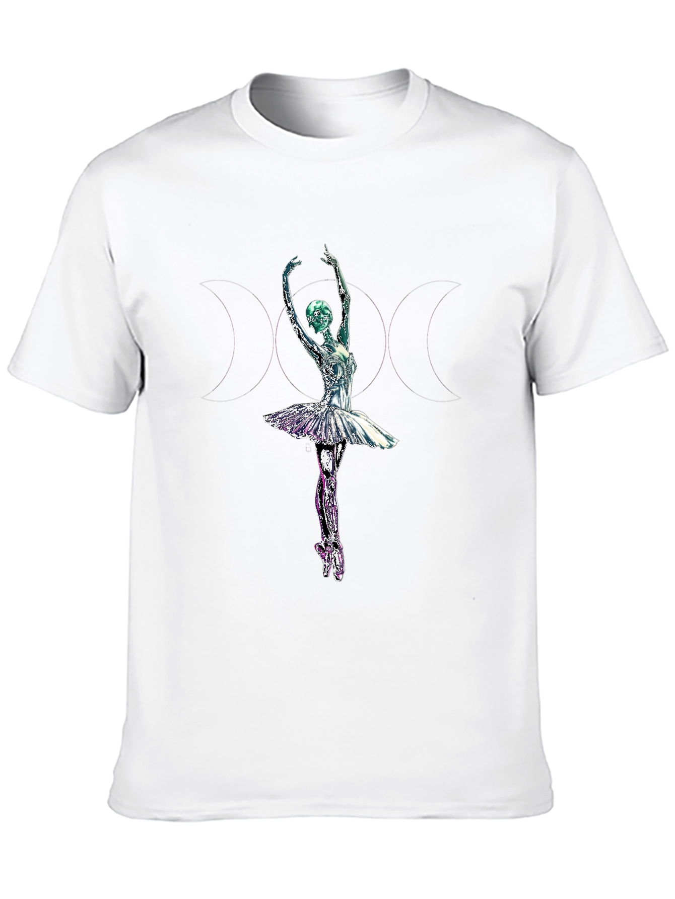 Ballerina Graphic Tee - Unique Dance Shirt