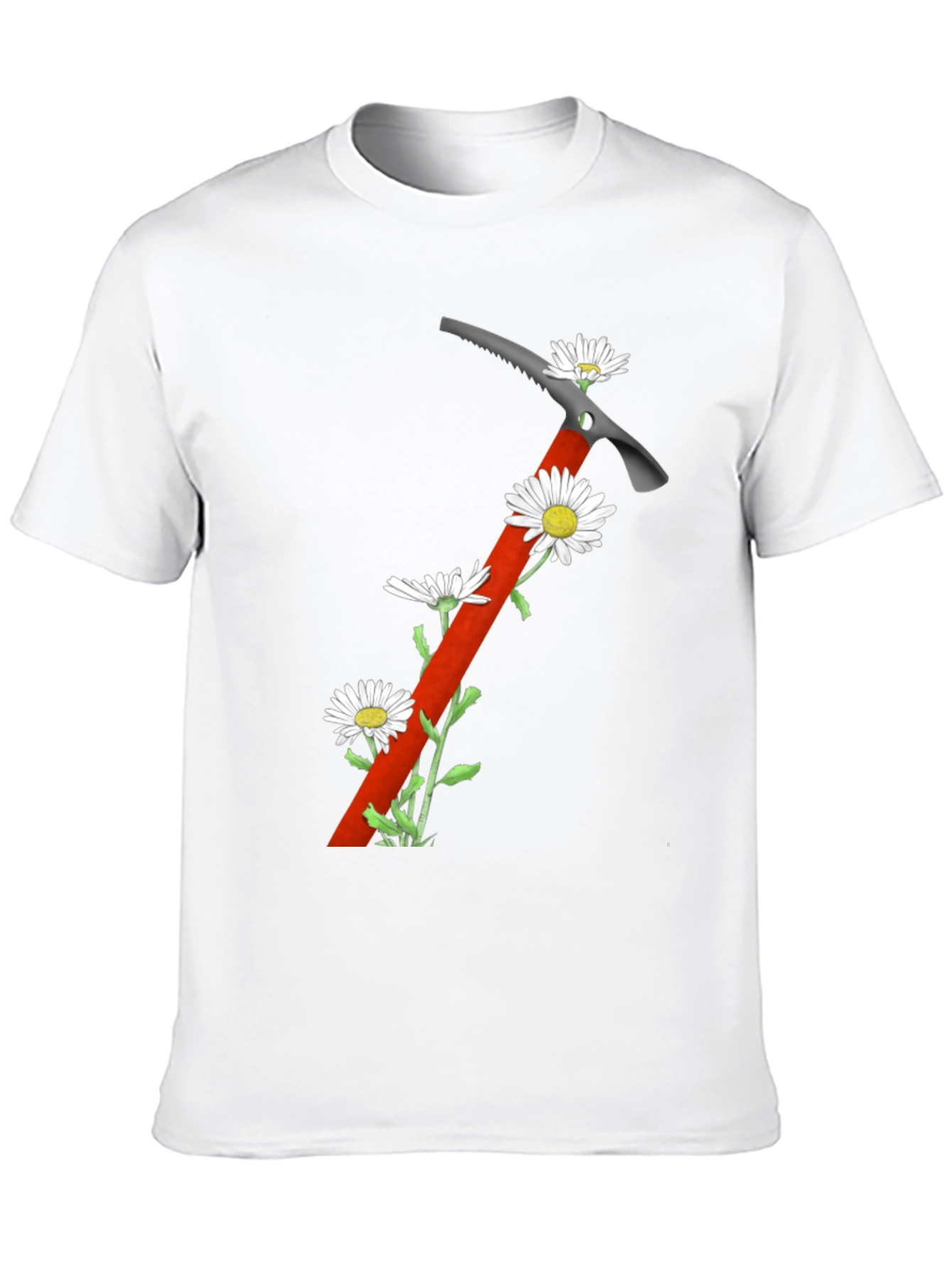 Climbing Axe Floral Graphic T-Shirt