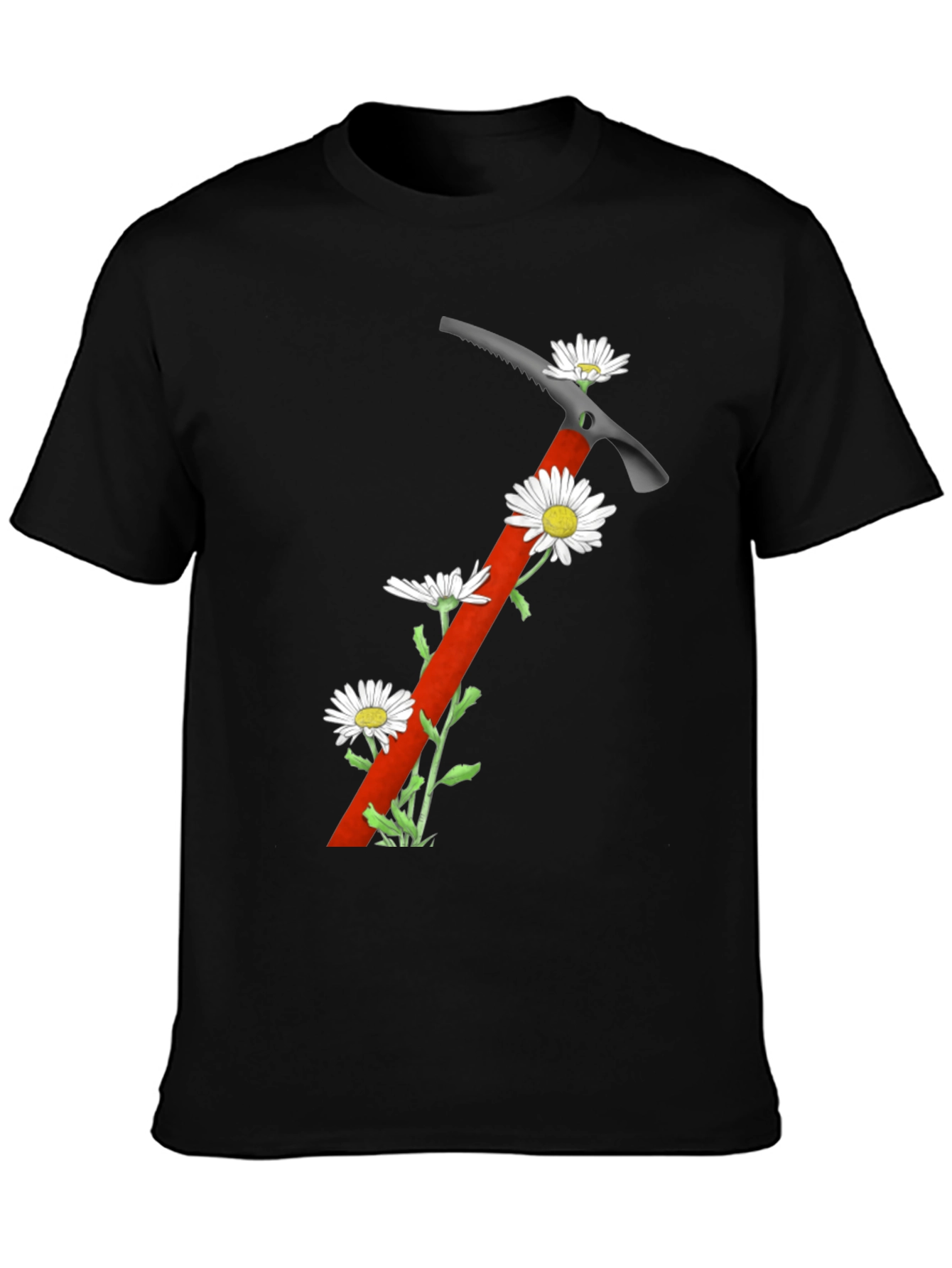 Climbing Axe Floral Graphic T-Shirt