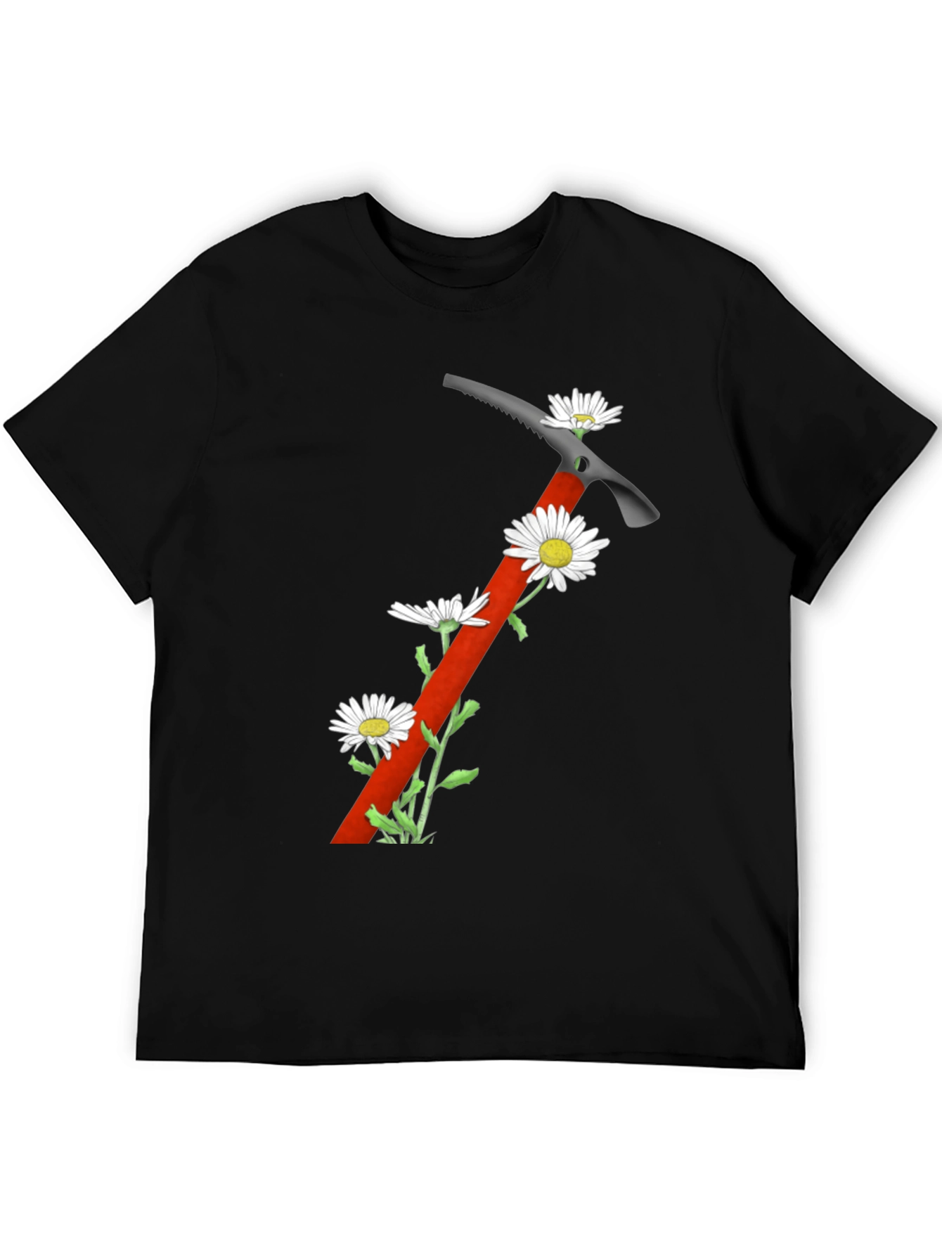 Climbing Axe Floral Graphic T-Shirt
