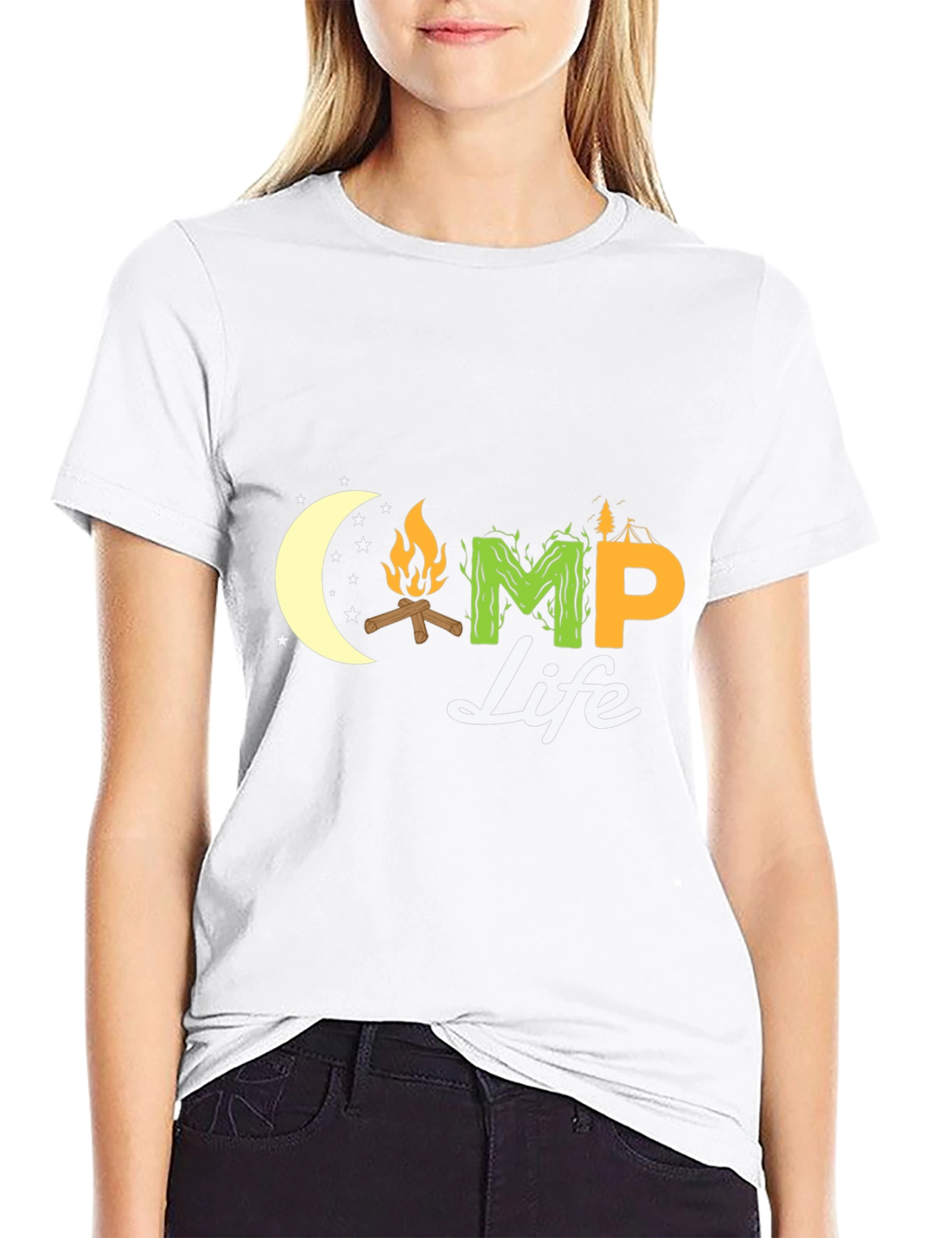 Camp Life Graphic T-Shirt - Outdoor Adventure Tee