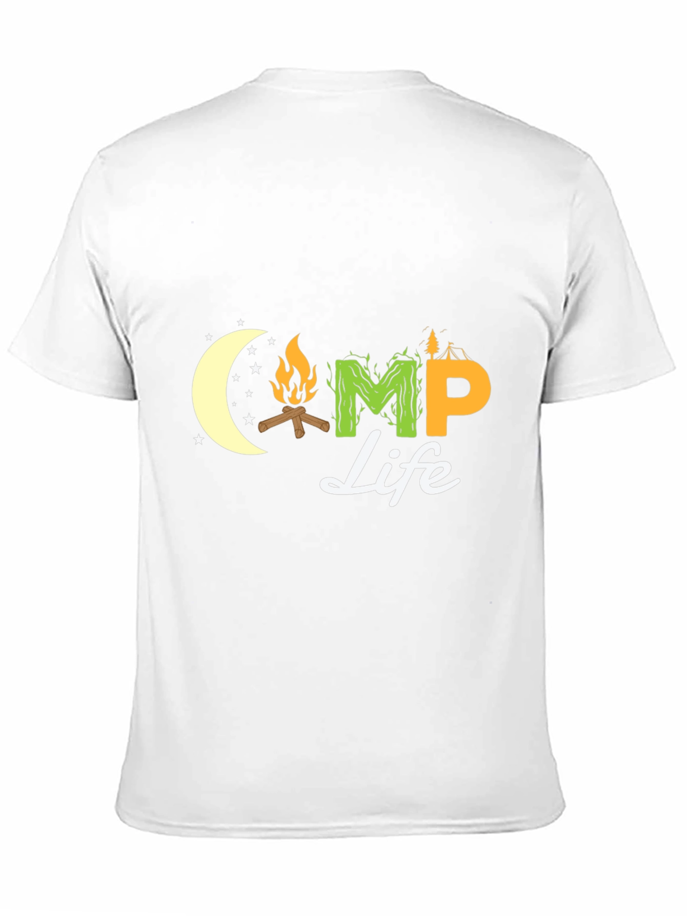Camp Life Graphic T-Shirt - Outdoor Adventure Tee