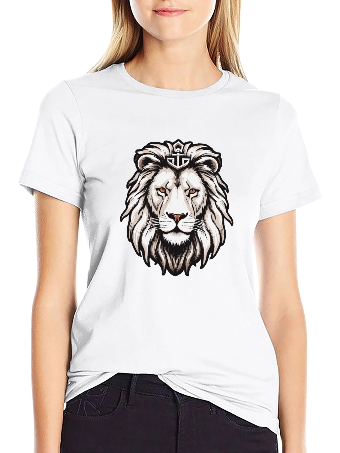 Lion King Graphic Black T-Shirt for Men