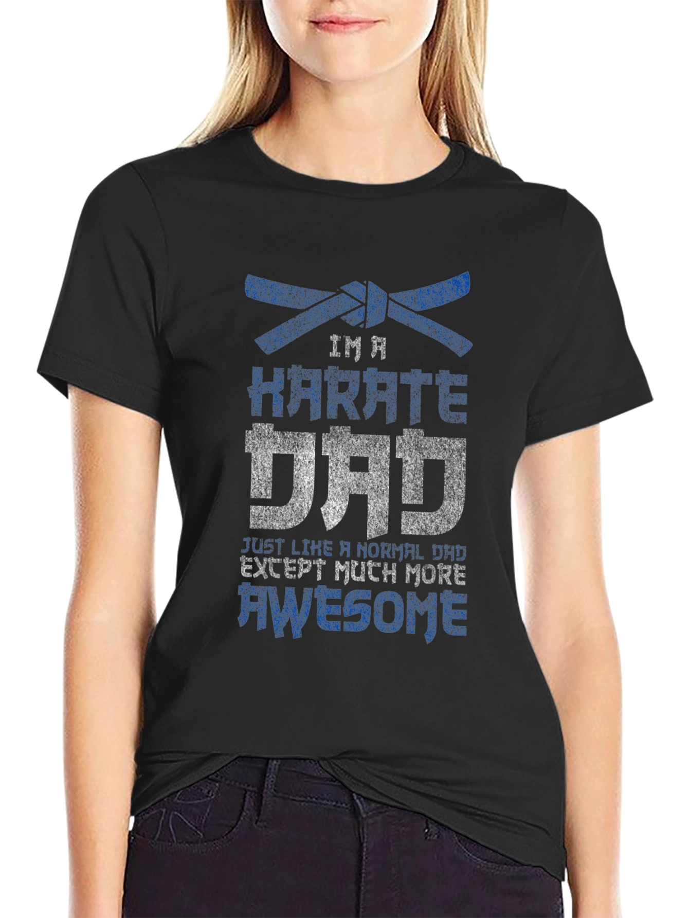 Karate Dad Graphic T-Shirt - Awesome Fathers Day Gift