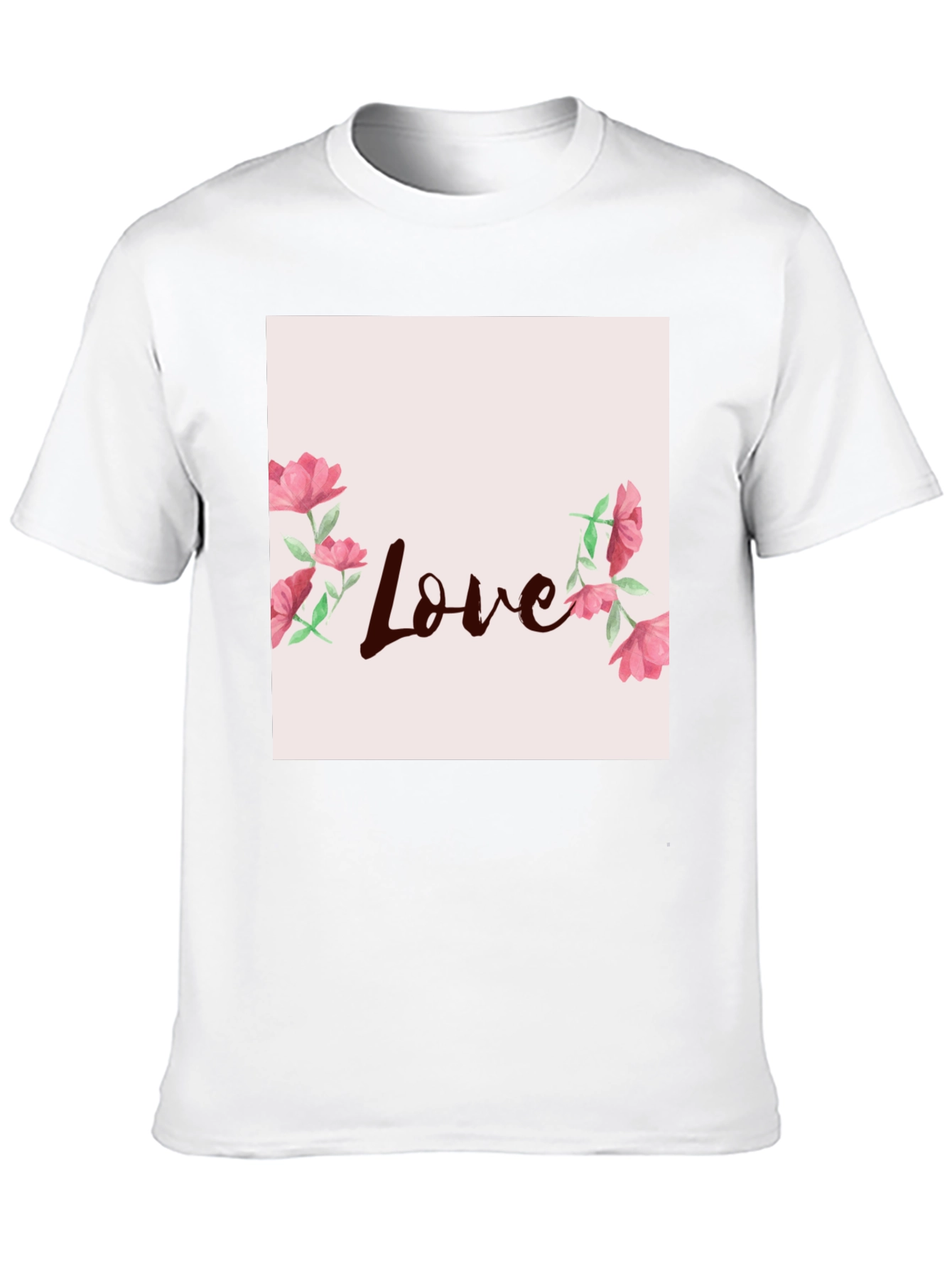 Floral Love Graphic Tee - Stylish Casual Wear