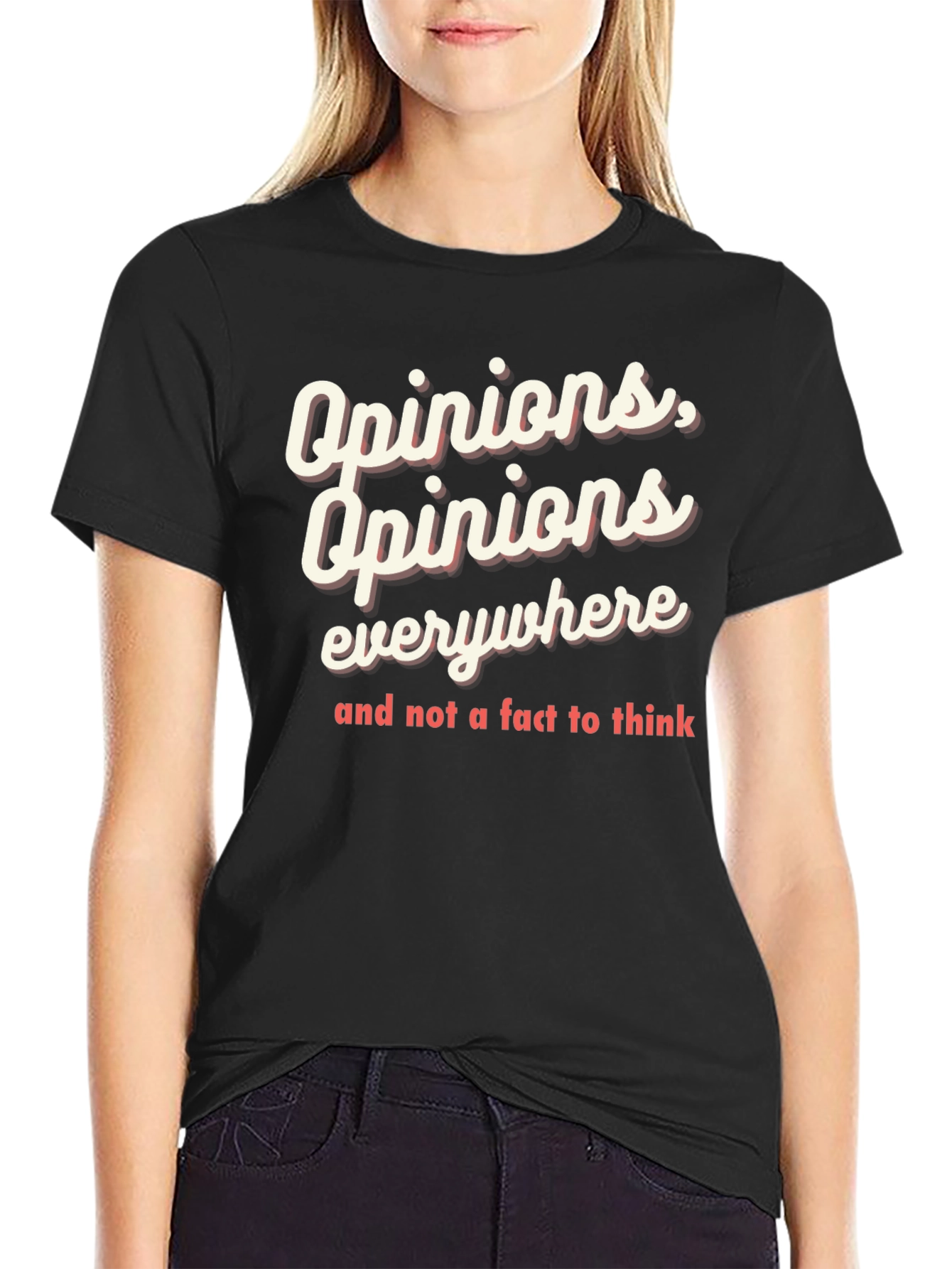 Opinions Everywhere Graphic Tee