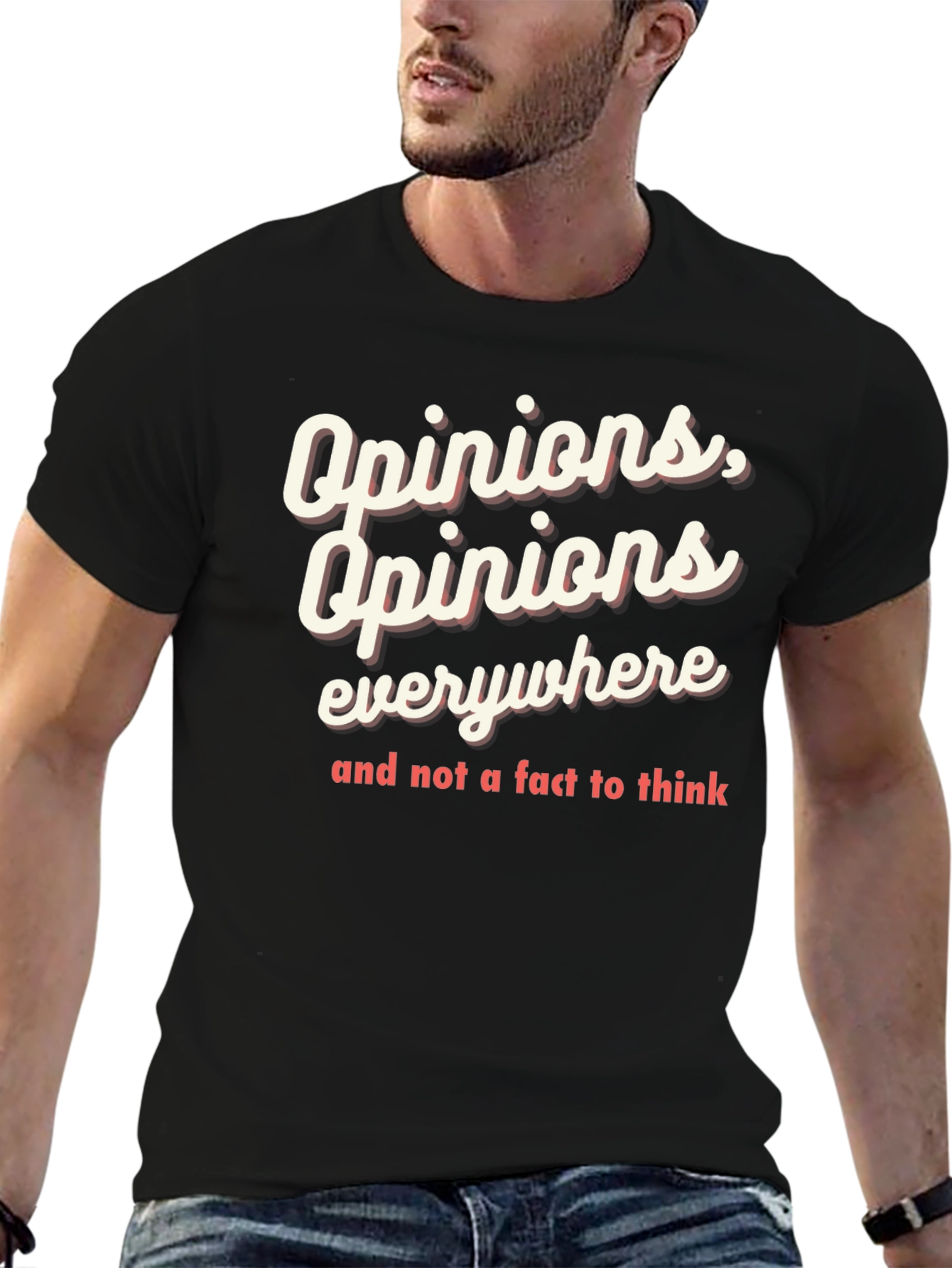 Opinions Everywhere Graphic Tee