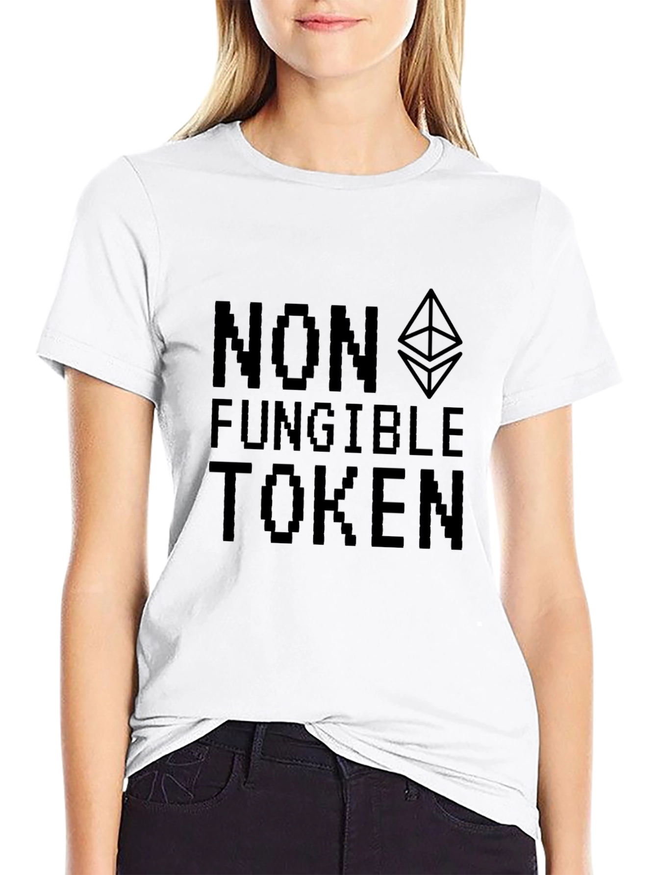 NFT Crypto Black Tee - Non-Fungible Token
