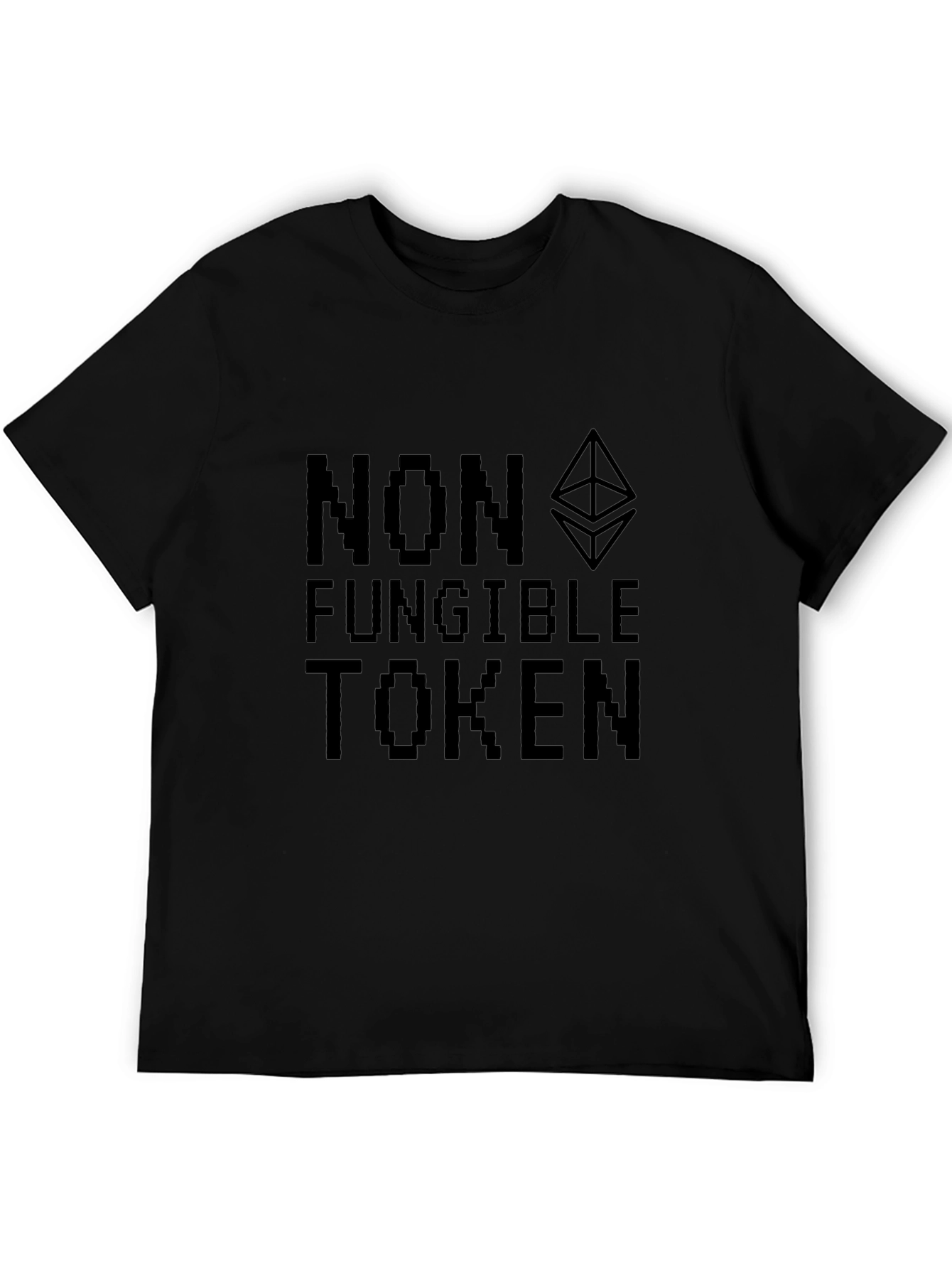 NFT Crypto Black Tee - Non-Fungible Token