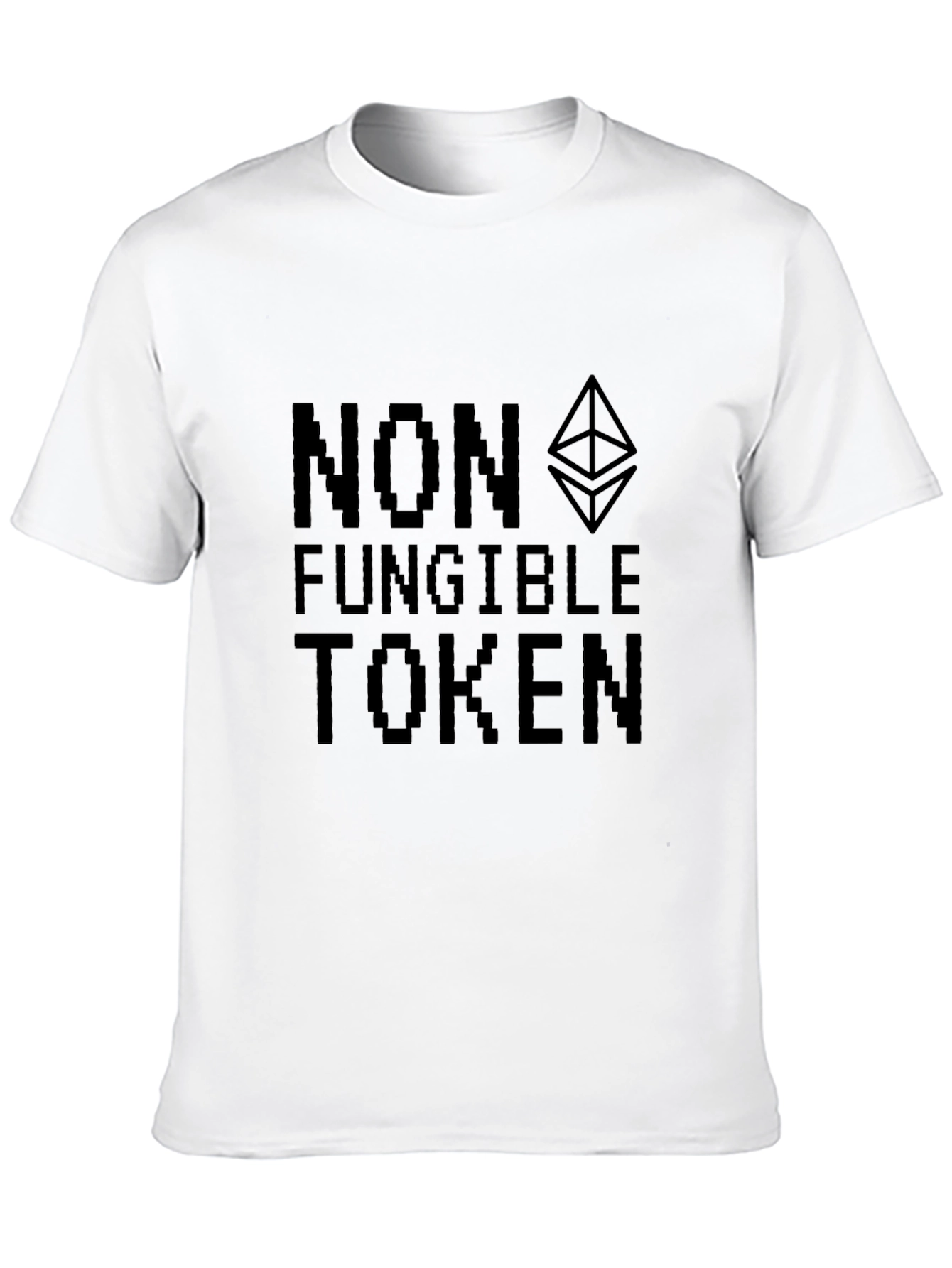 NFT Crypto Black Tee - Non-Fungible Token