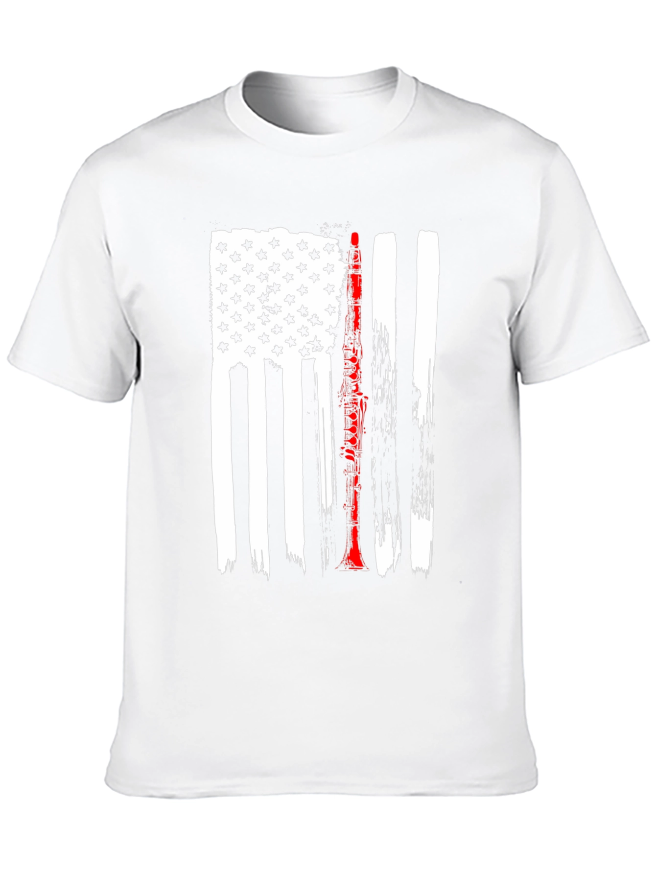 American Flag Clarinet T-Shirt