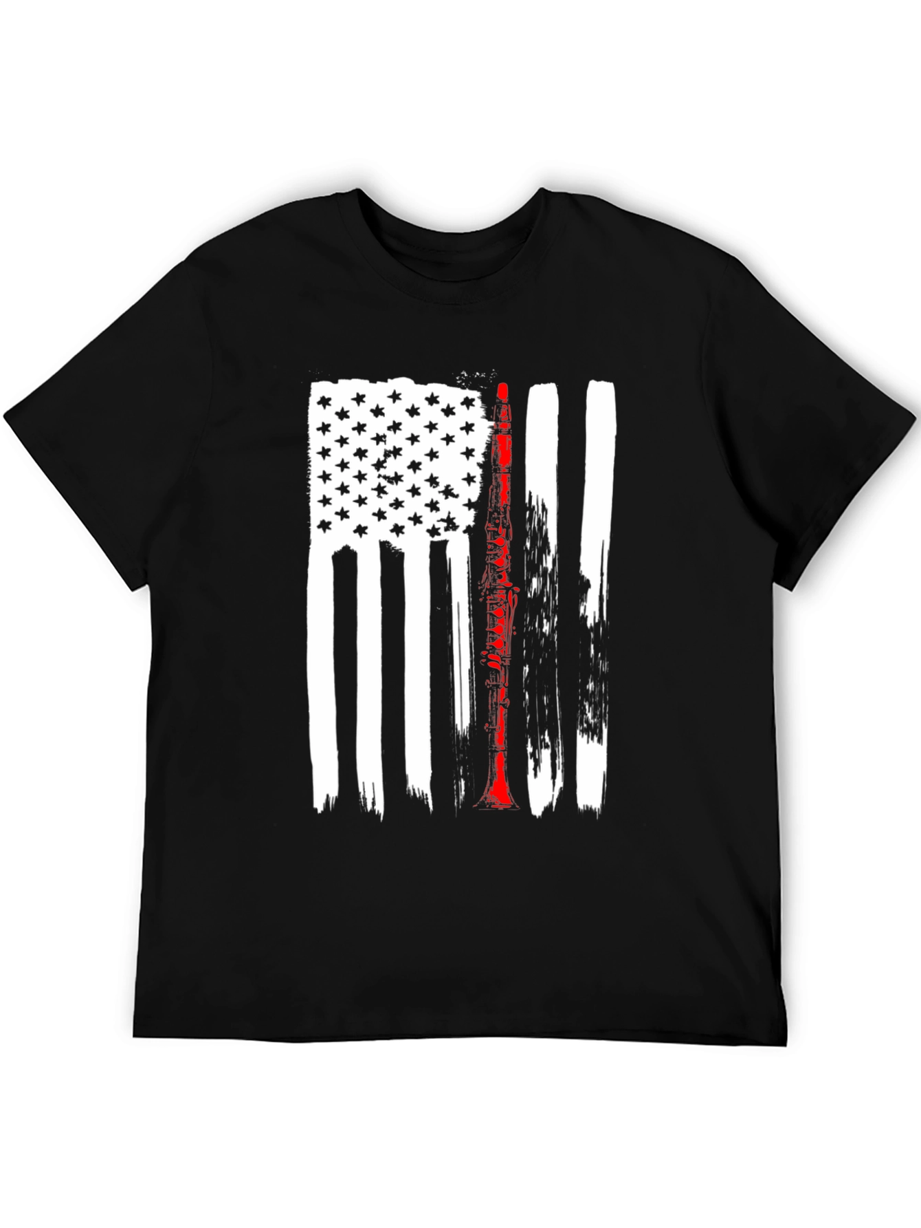 American Flag Clarinet T-Shirt