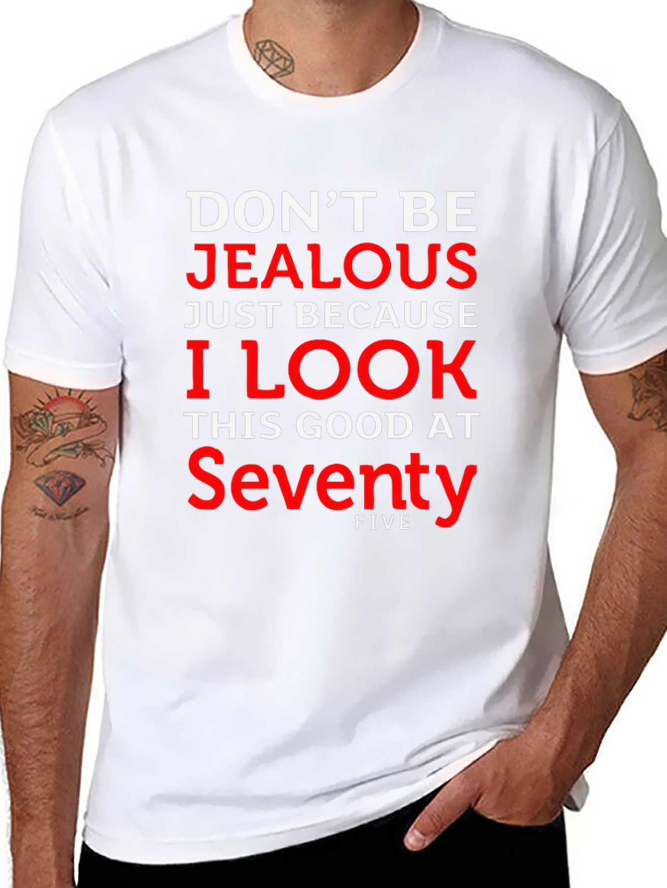Funny Seventy-Five Birthday T-Shirt