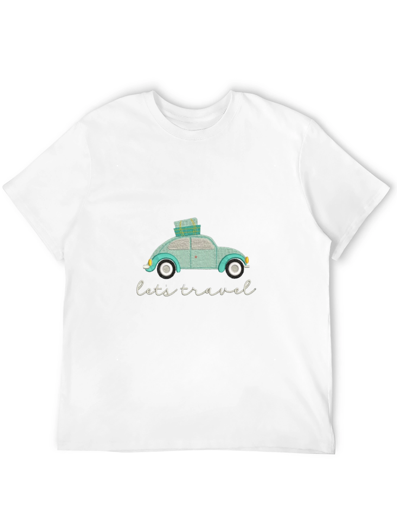 Lets Travel T-Shirt - Car Graphic Tee