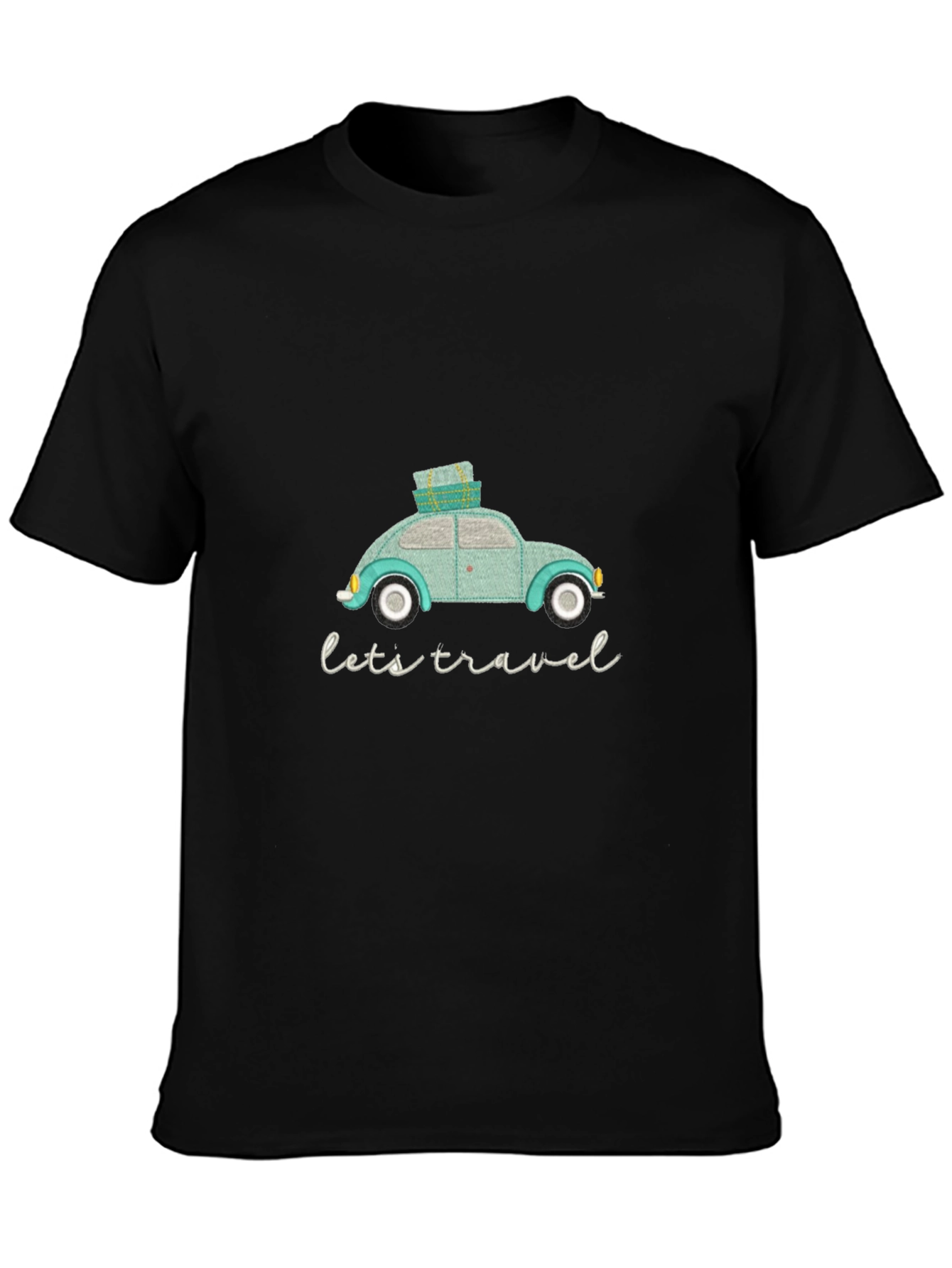 Lets Travel T-Shirt - Car Graphic Tee