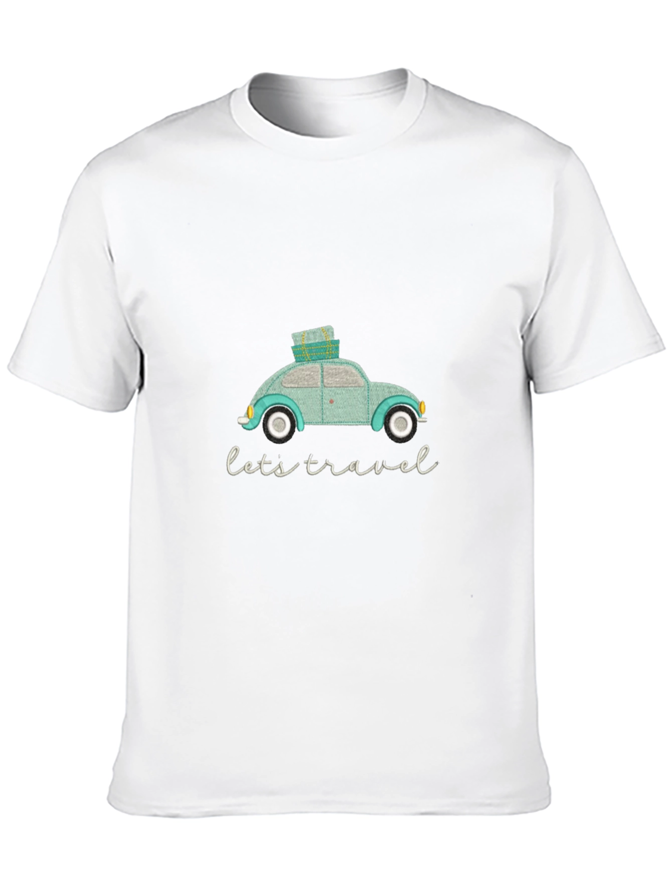 Lets Travel T-Shirt - Car Graphic Tee