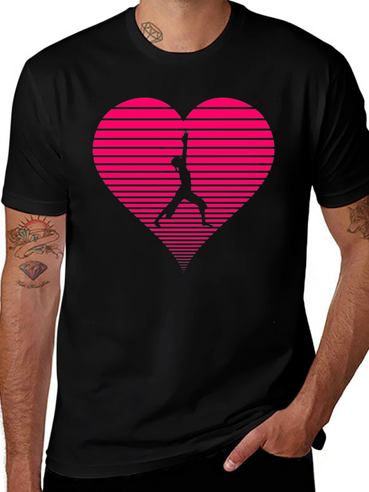 Heart Silhouette Graphic Tee