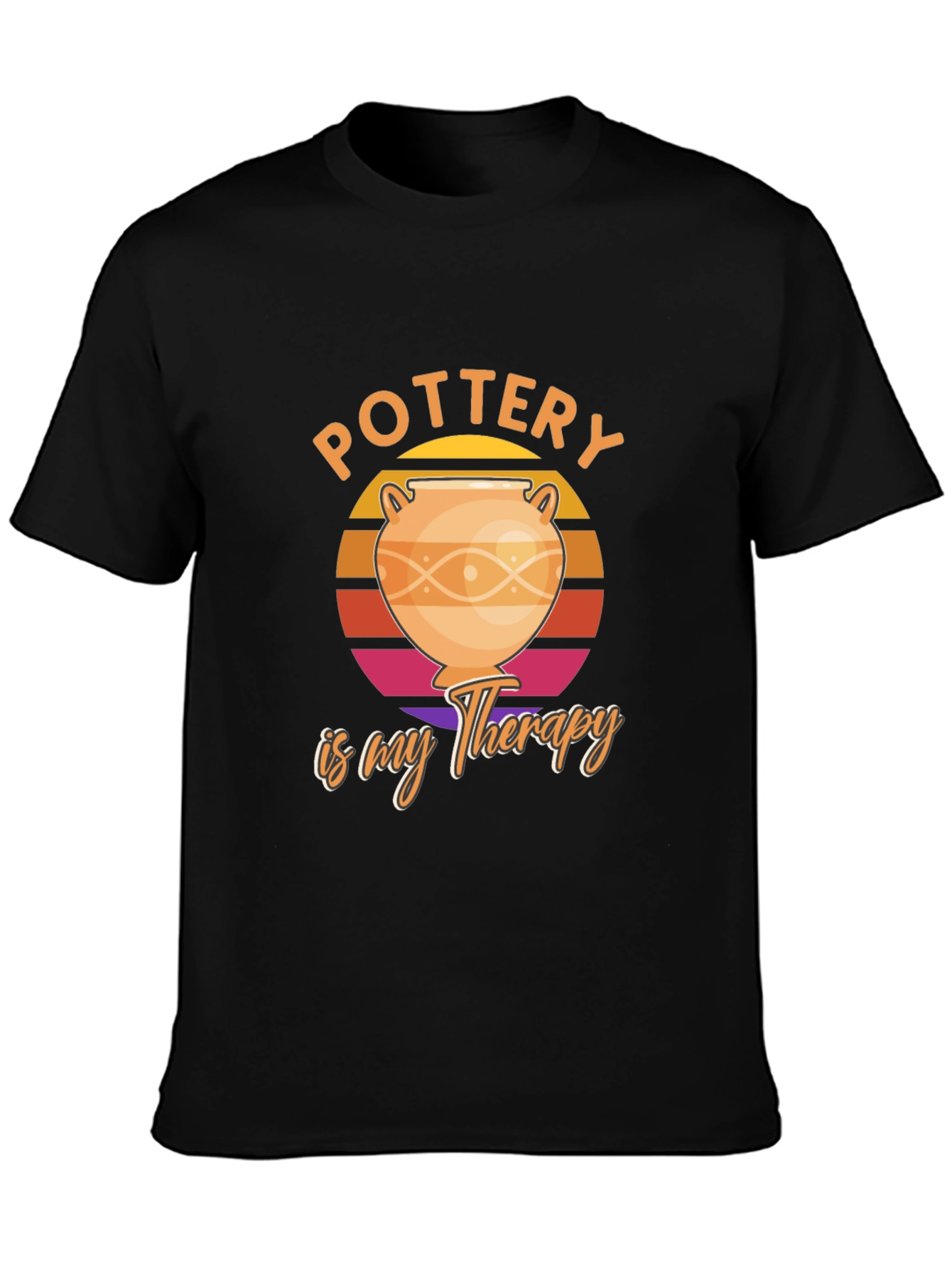 Pottery Is My Therapy Graphic T-Shirt