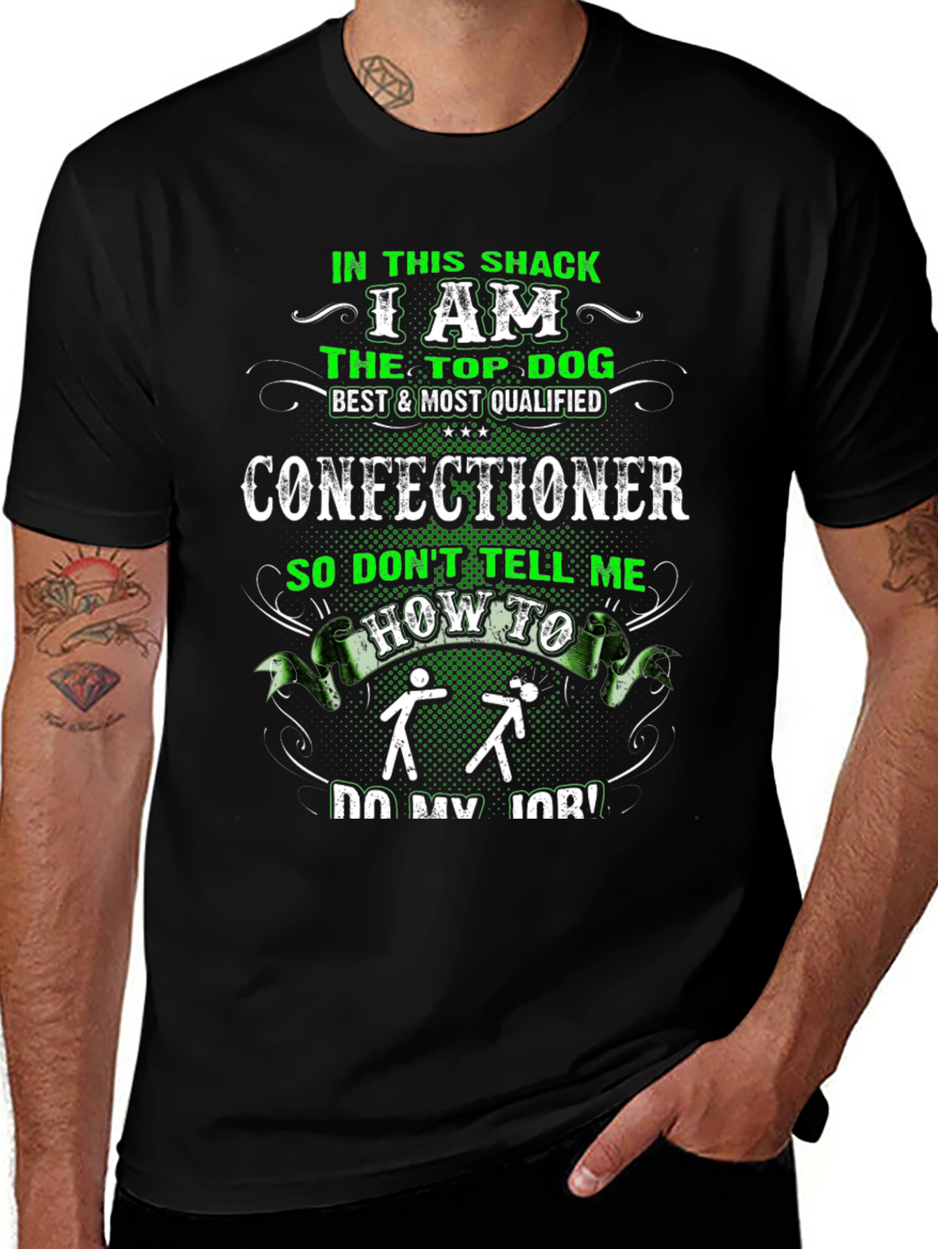 Confectioner Top Dog Graphic Tee