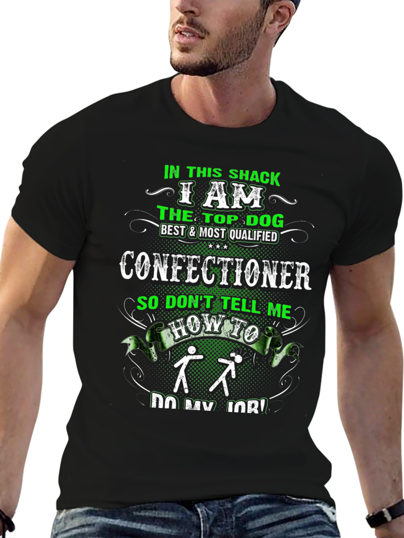 Confectioner Top Dog Graphic Tee