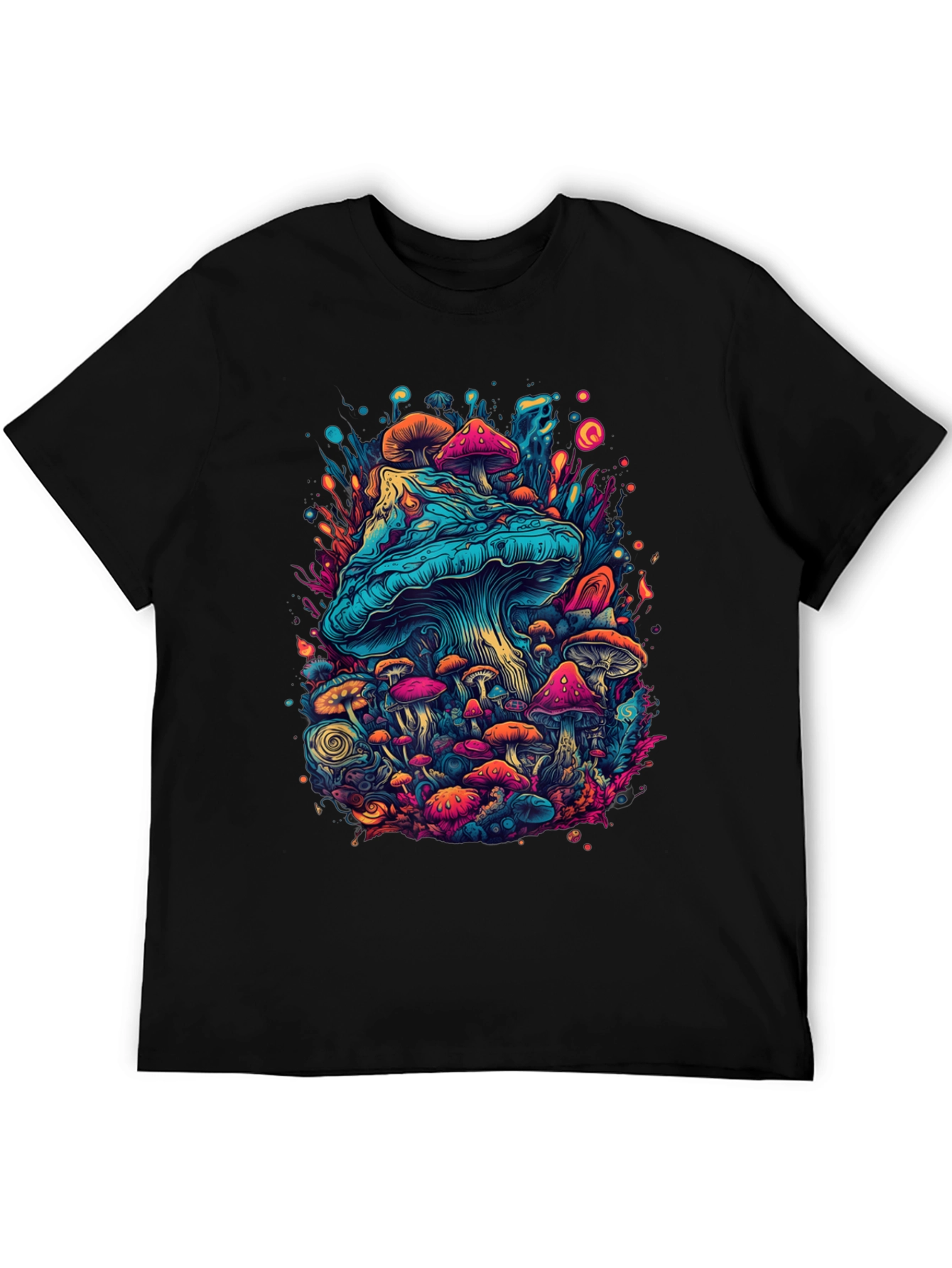 Psychedelic Mushroom Graphic T-Shirt